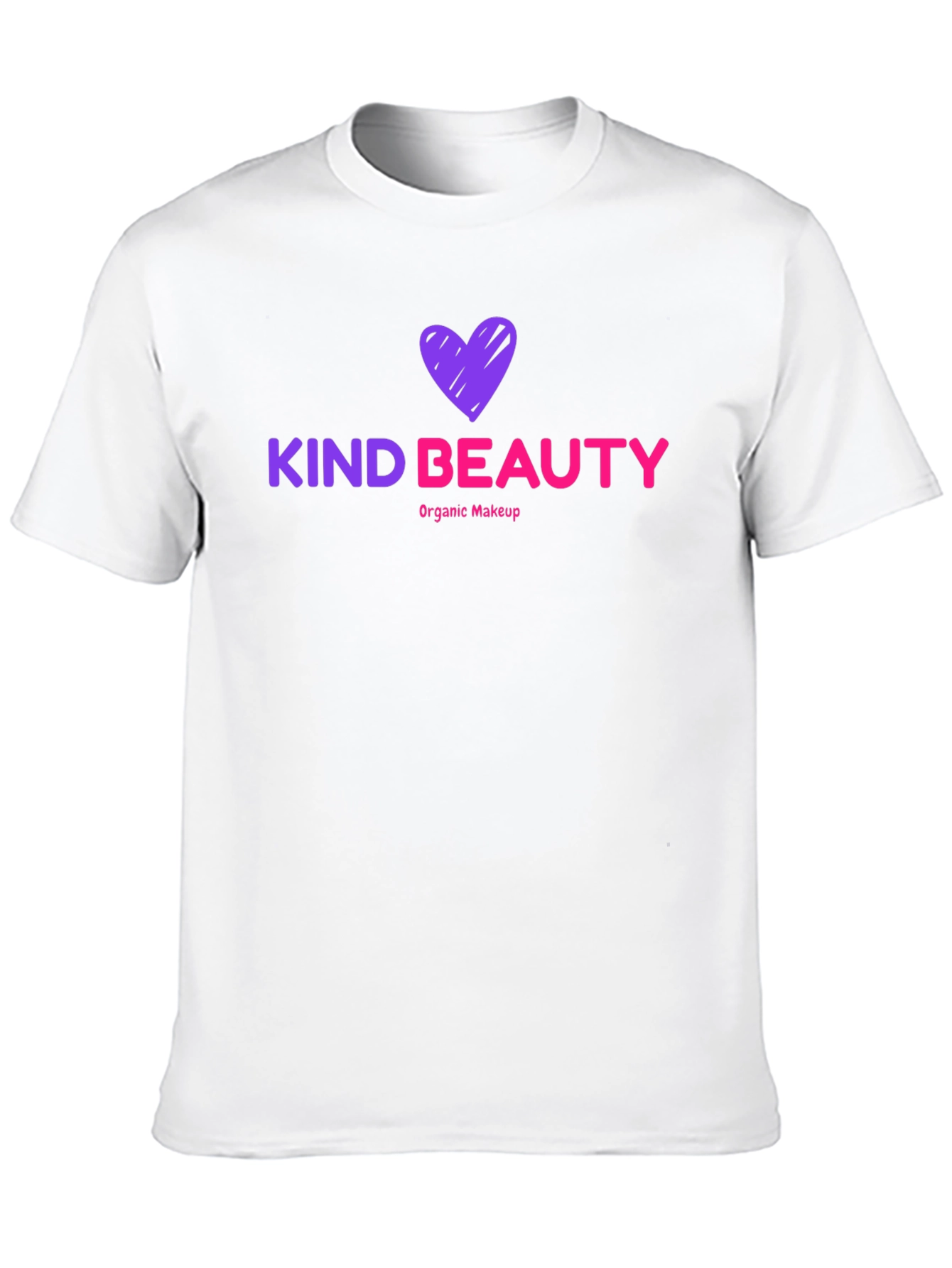 Black Kind Beauty T-Shirt Organic Makeup Black Tee view 10