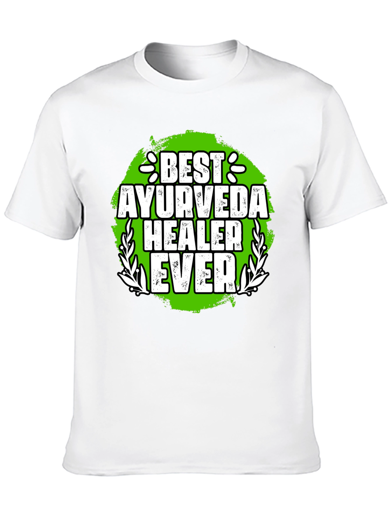 Black Best Ayurveda Healer Ever T-Shirt view 10