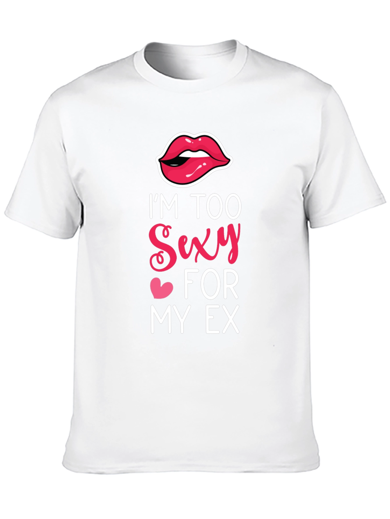 Black I'm Too Sexy for My Ex Graphic Tee view 10