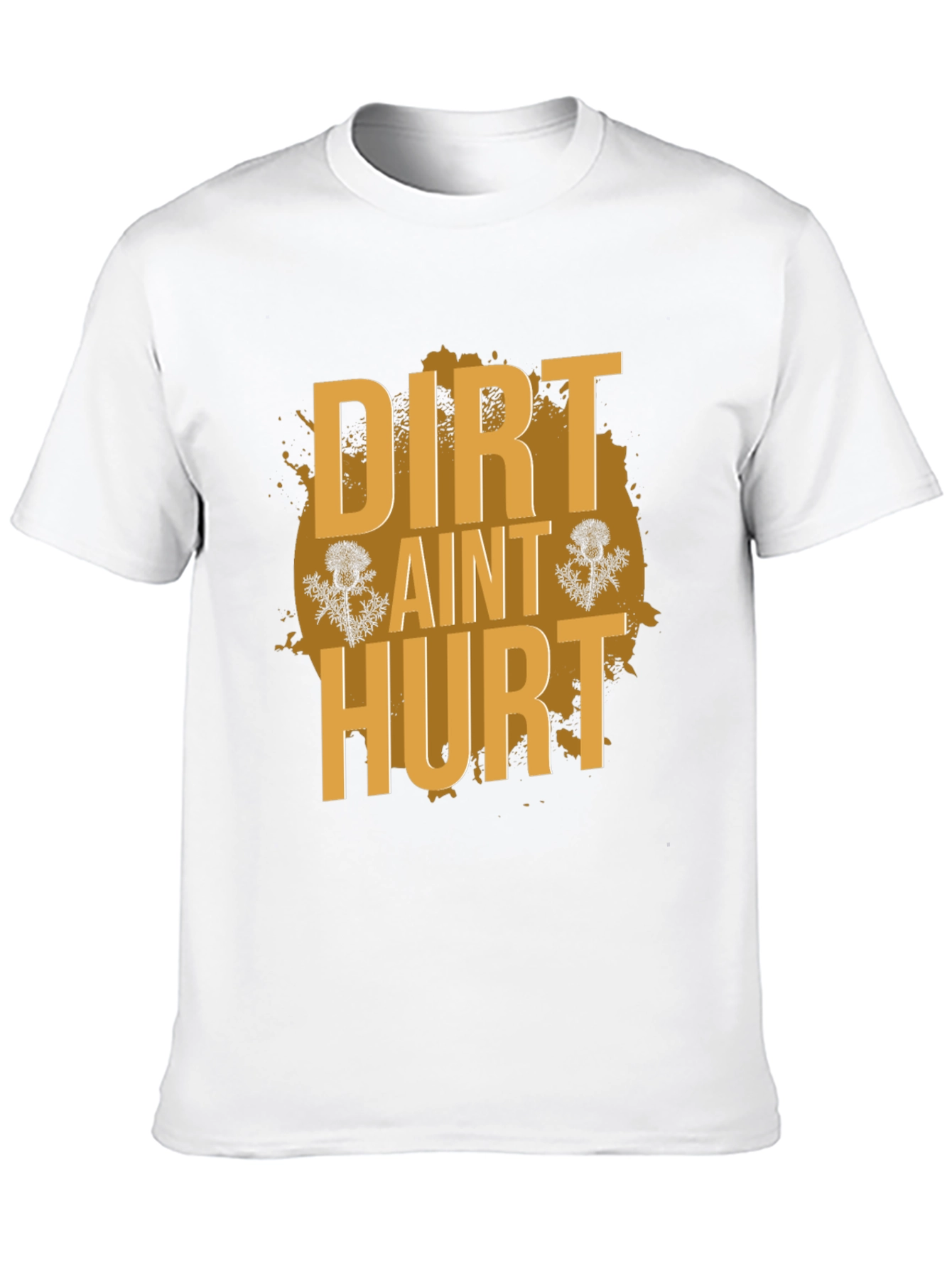 Black Dirt Ain't Hurt Black T-Shirt view 10
