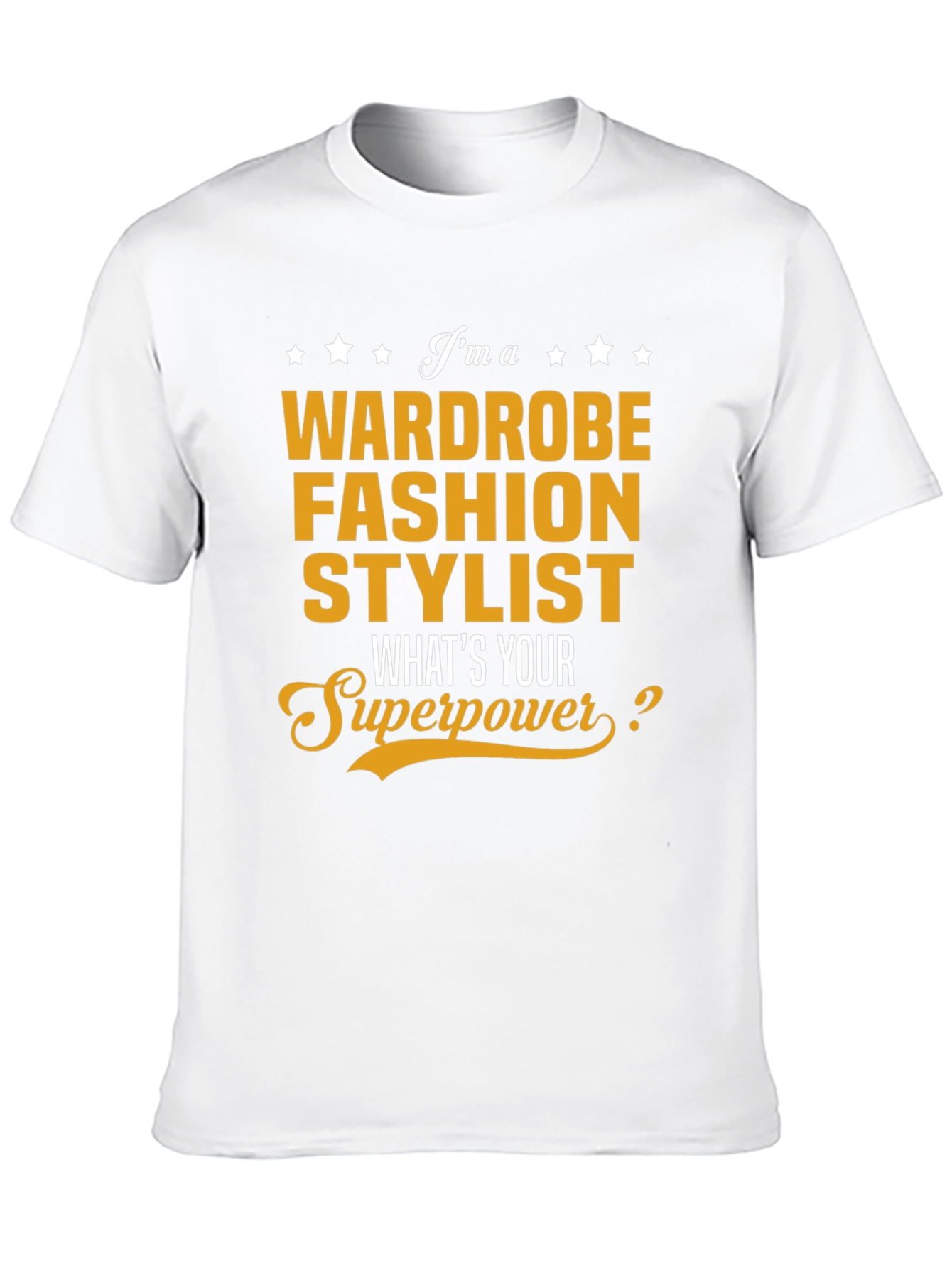Black Wardrobe Fashion Stylist Superpower T-Shirt view 10