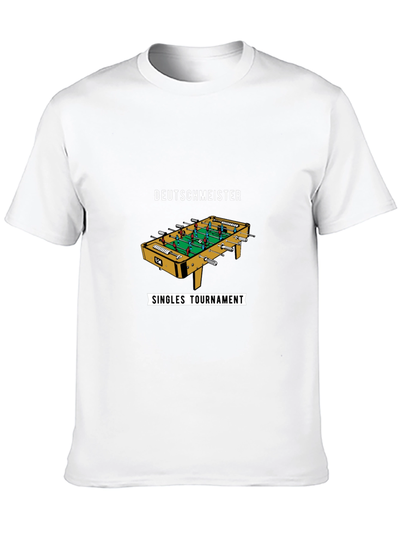 Black Deustchmeister Singles Tournament Graphic Tee view 10