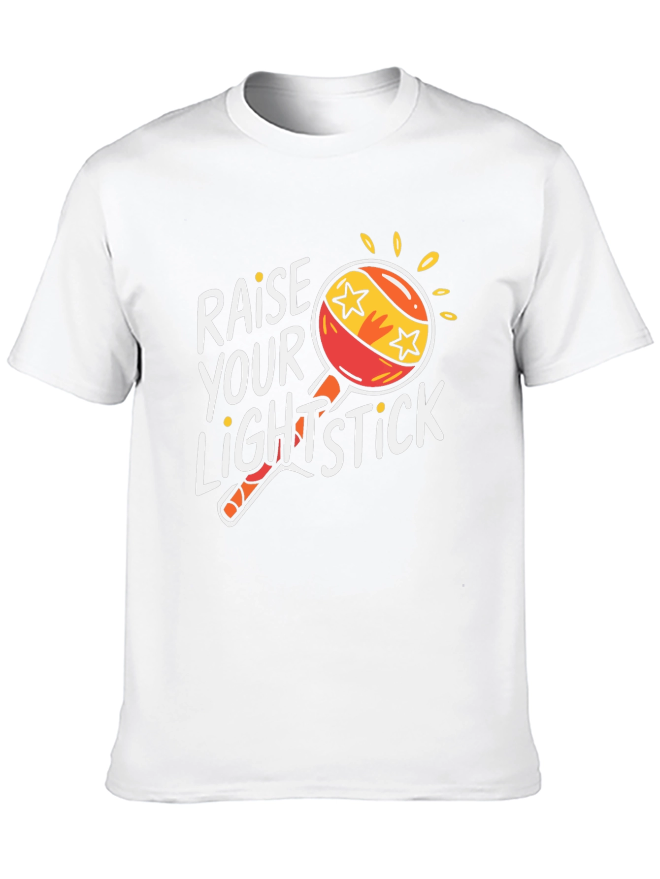 Black Raise Your Lightstick T-Shirt view 10