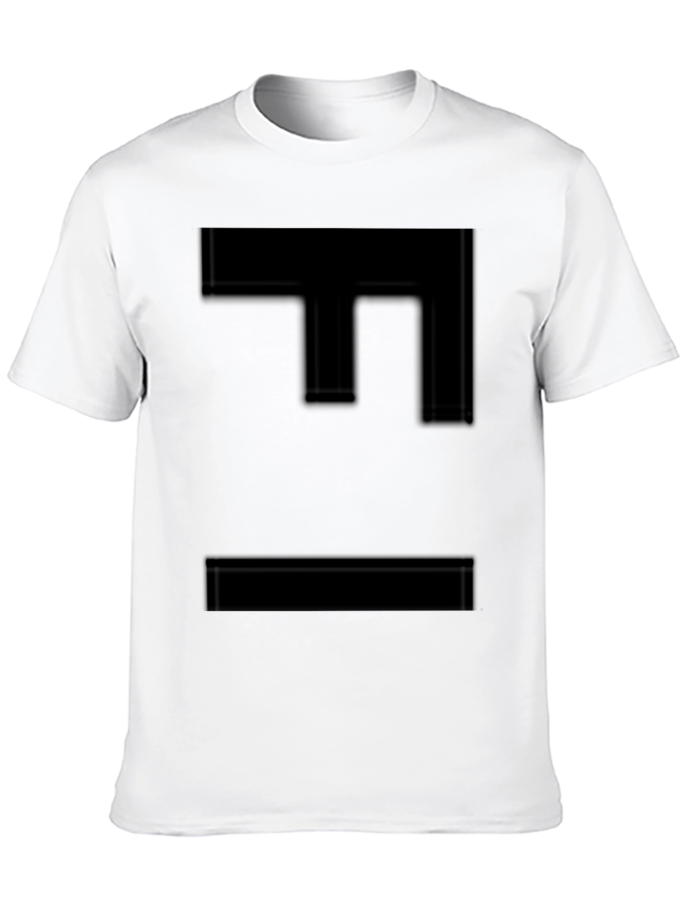 Black Men's Black Graphic Tee - Modern Style view 10