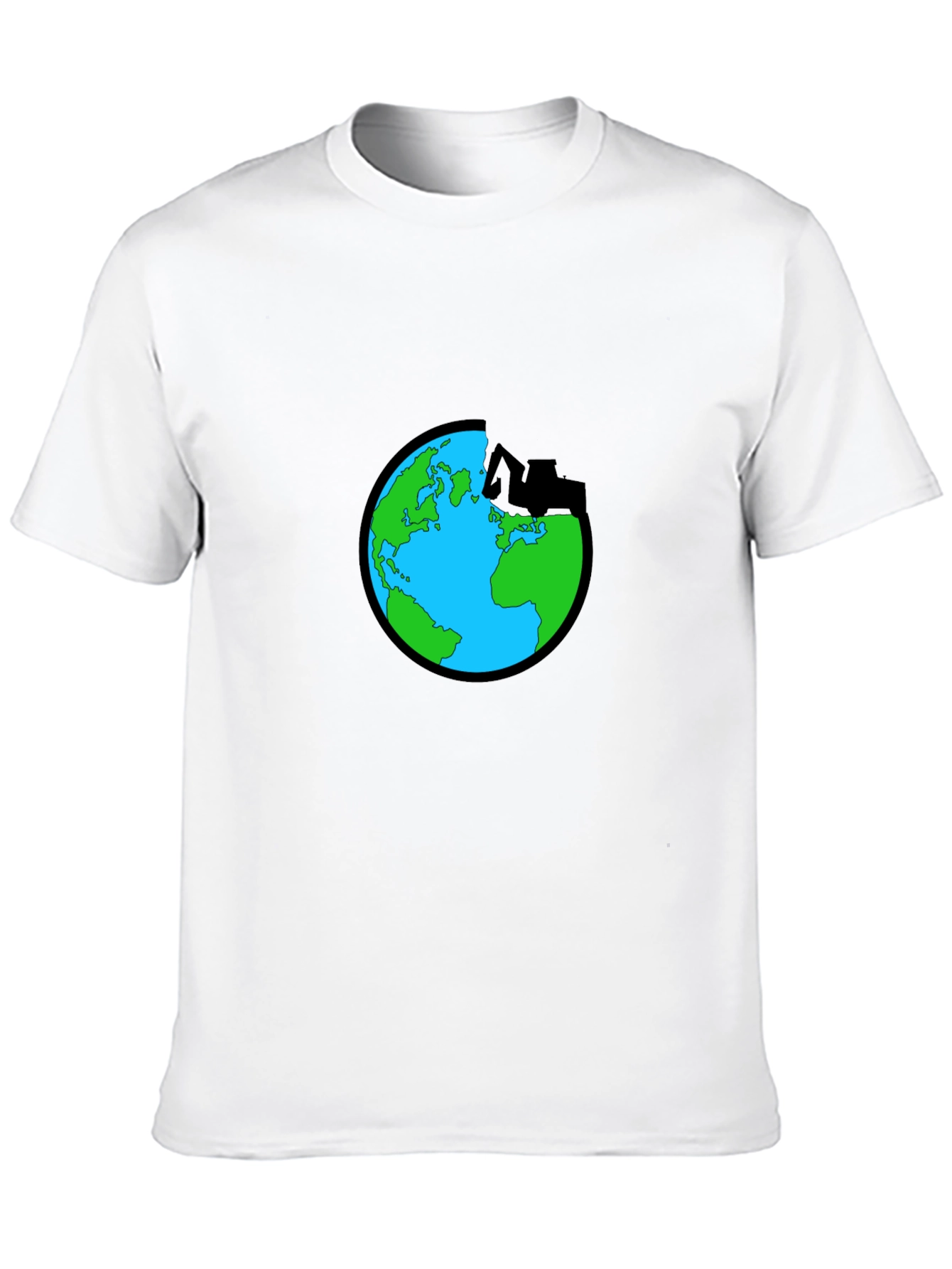 Black Earth Graphic Tee - Save the Planet T-Shirt view 10