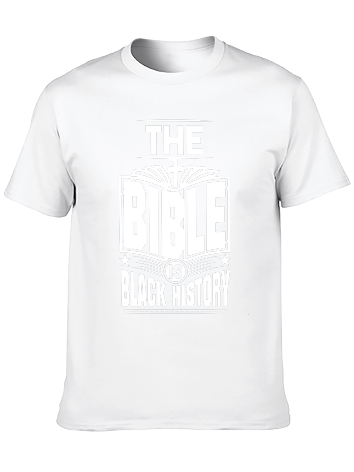 Black The Bible is Black History Graphic Tee view 10
