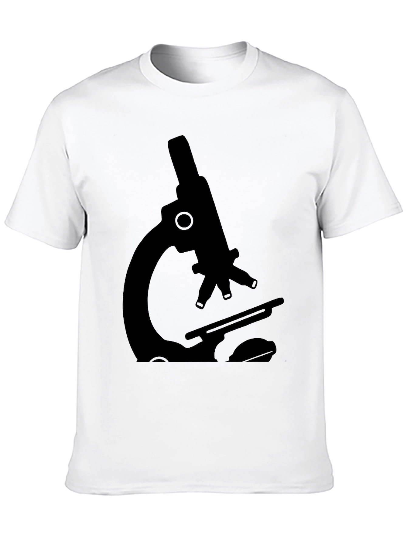 Black Microscope Graphic Tee - Science Style view 10
