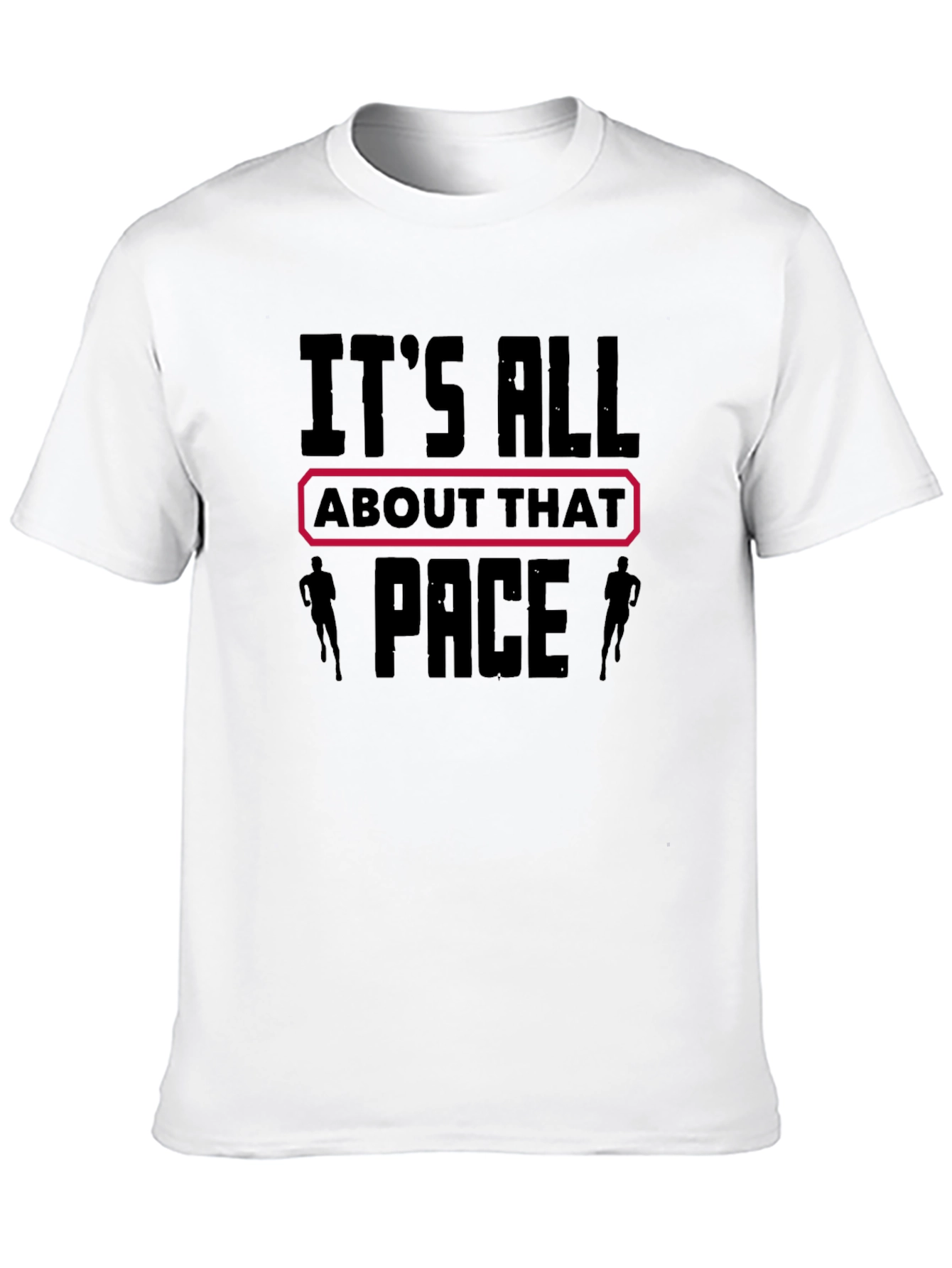 Black It's All About That Pace T-Shirt view 10
