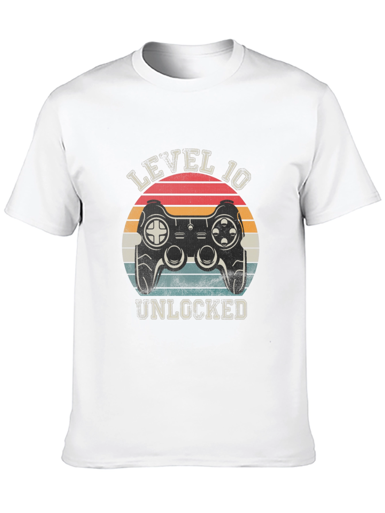 Black Level 10 Unlocked Gamer T-Shirt view 10