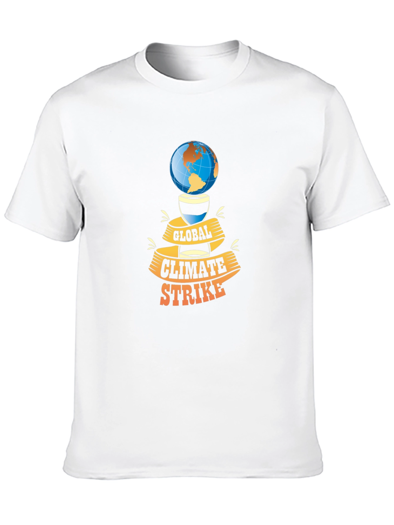 Black Global Climate Strike Graphic Tee - Black view 10