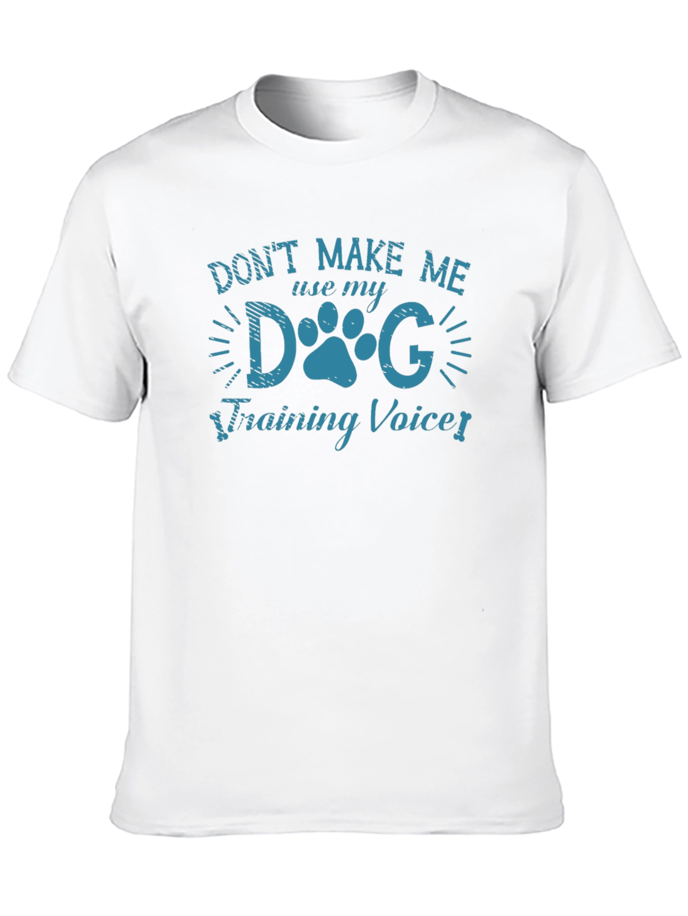 Black Dog Training Voice Tee - Funny Dog Lover Shirt view 10