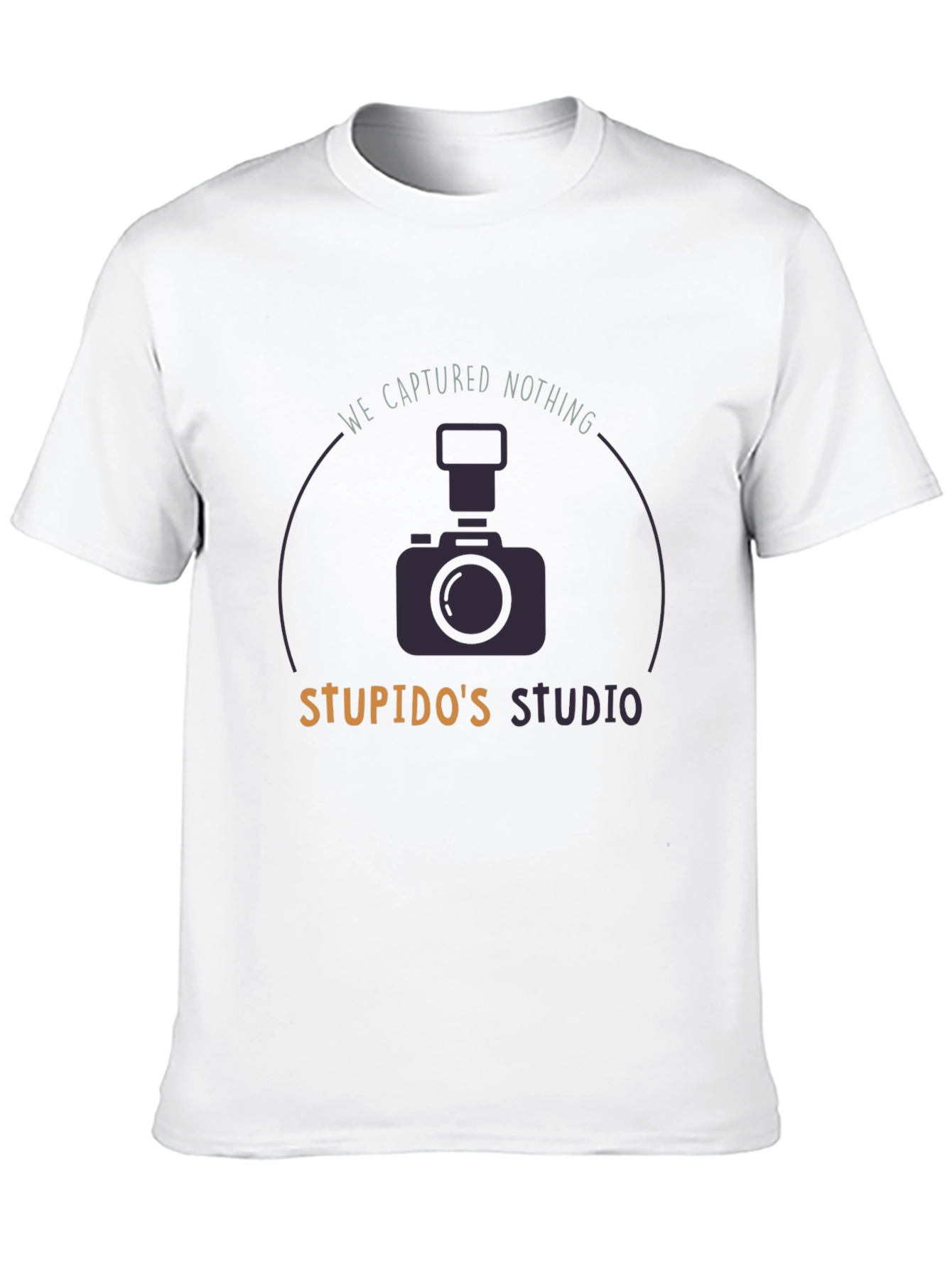 Black Stupido's Studio T-Shirt: We Captured Nothing view 10