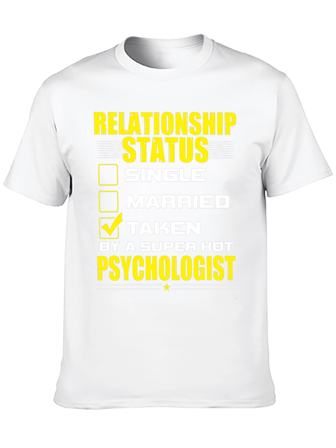 Black Relationship Status: Taken T-Shirt view 10