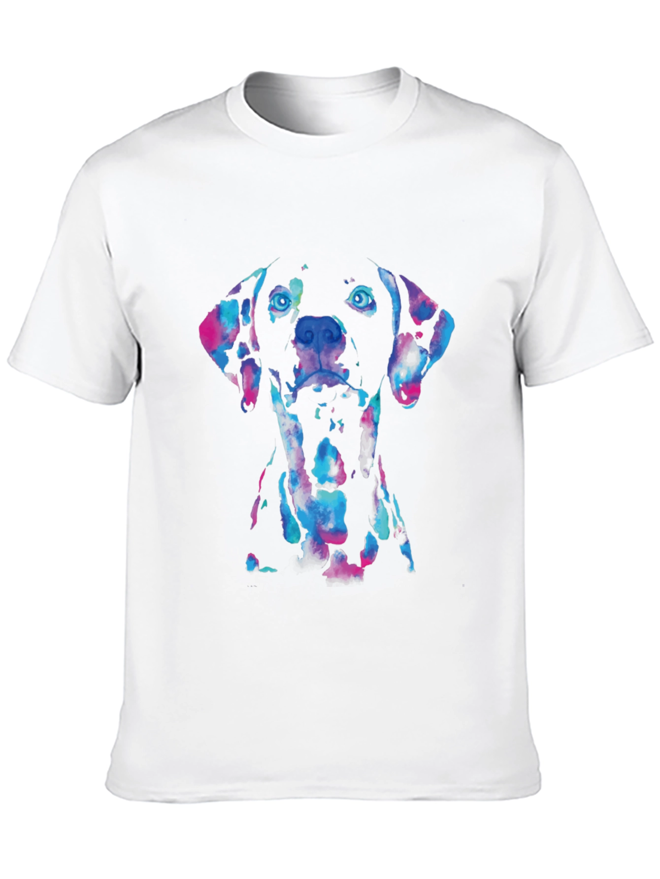 Black Dog Watercolor Graphic Tee - Black view 10