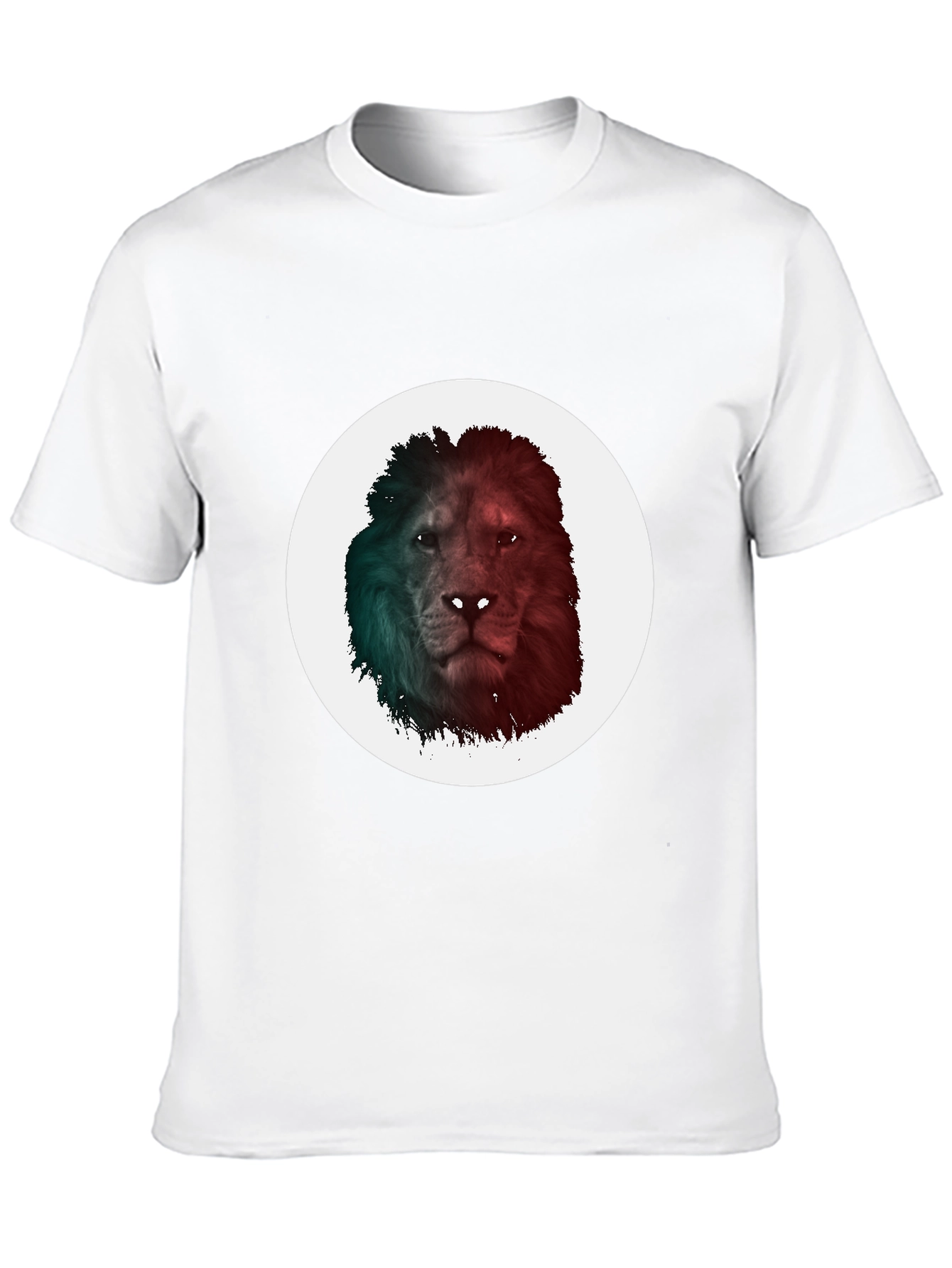 Black Lion Graphic Tee - Men's Black T-Shirt view 10