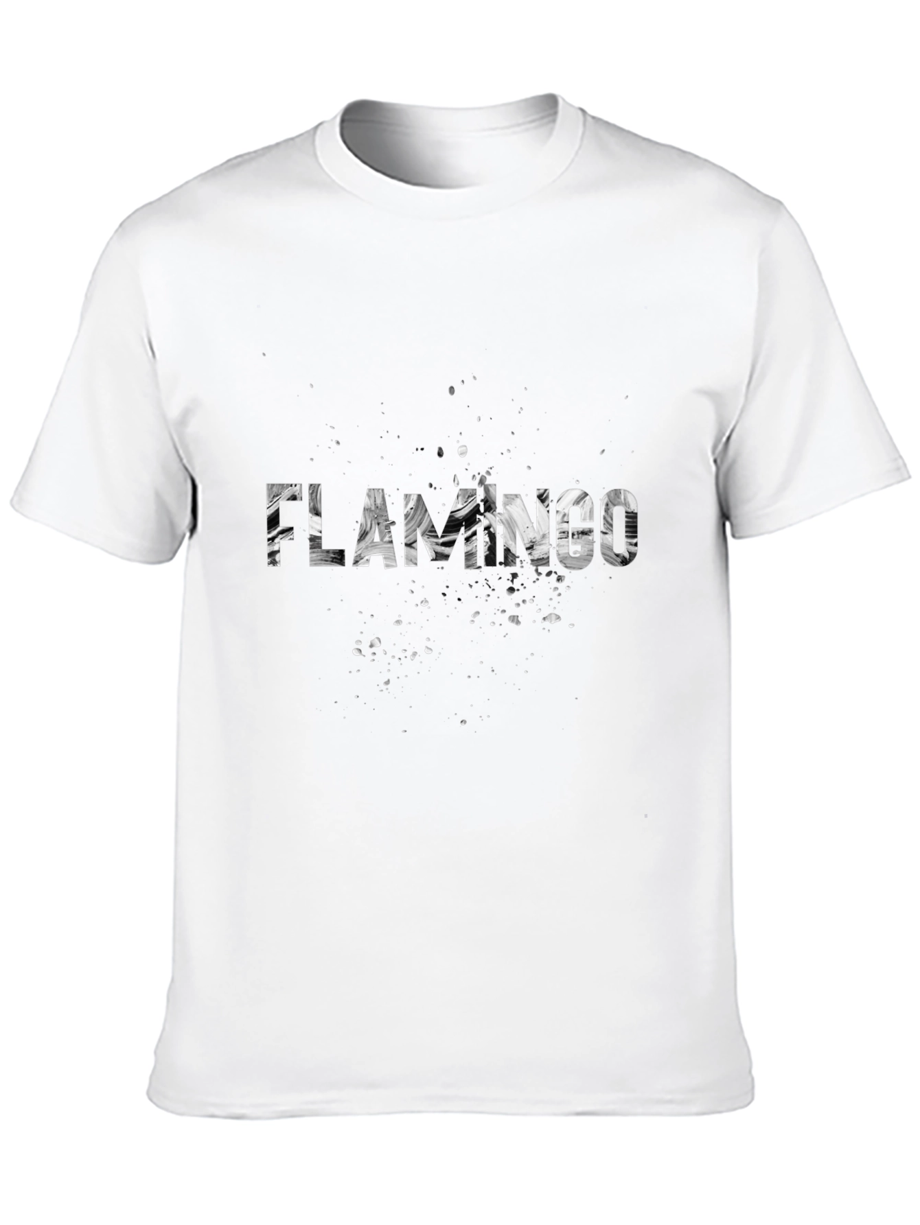 Black Flamingo Graphic Black T-Shirt - Casual Style view 10