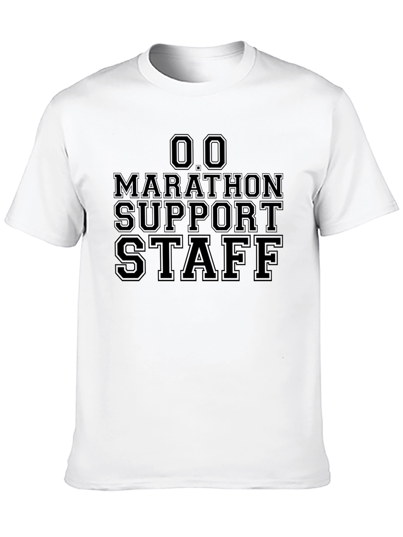 0.0 Marathon Support Staff Black T-Shirt - 10