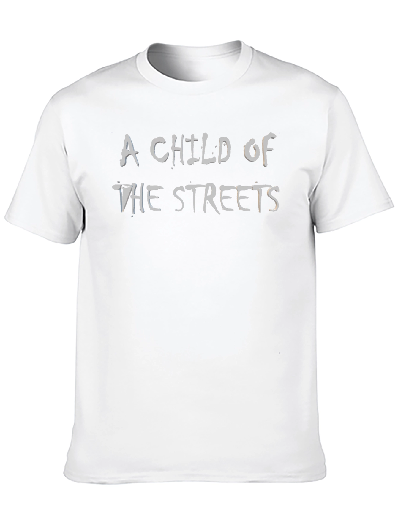 Black A Child of the Streets Graphic Tee view 10