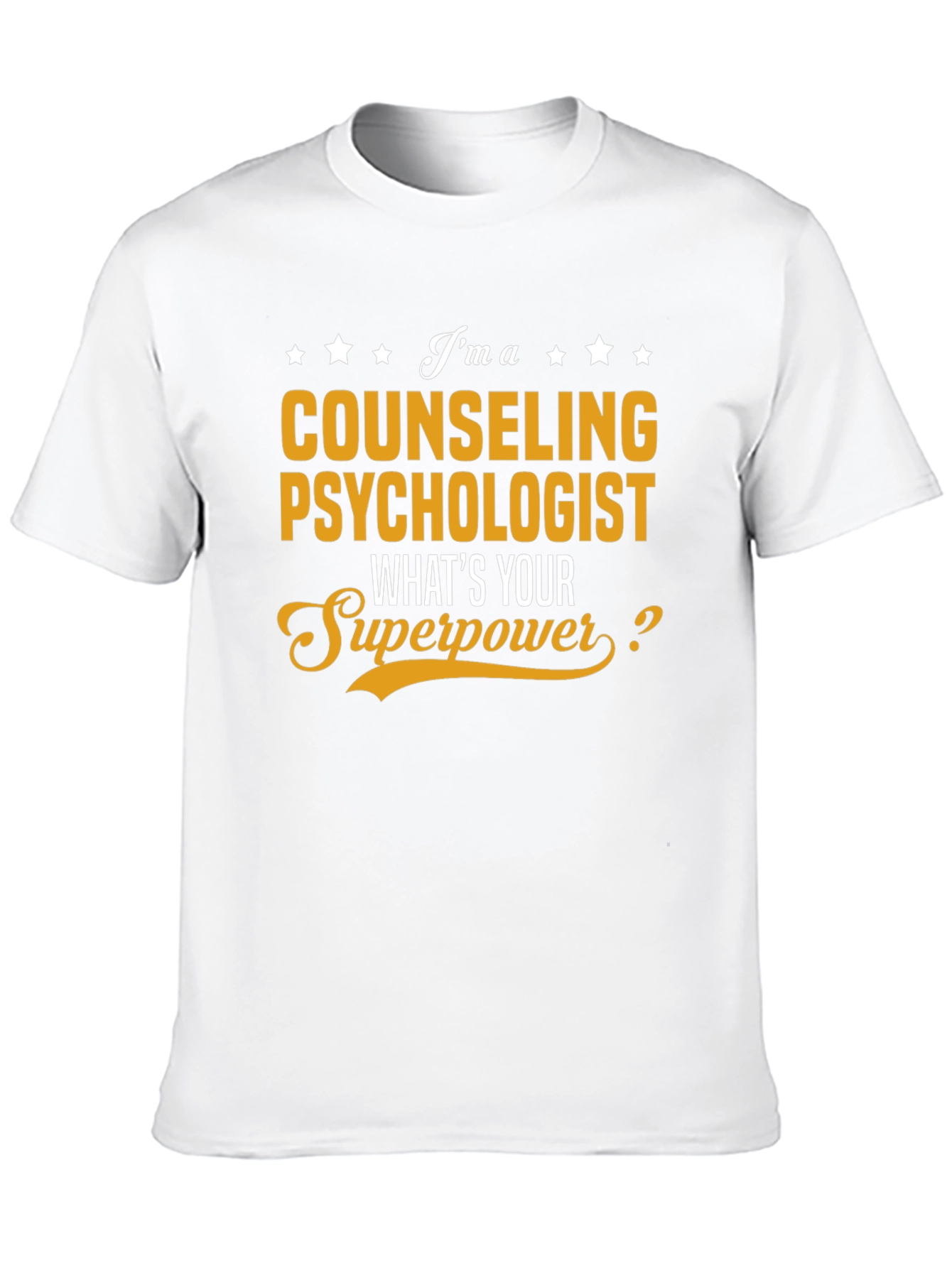 Black Counseling Psychologist Superpower T-Shirt view 10