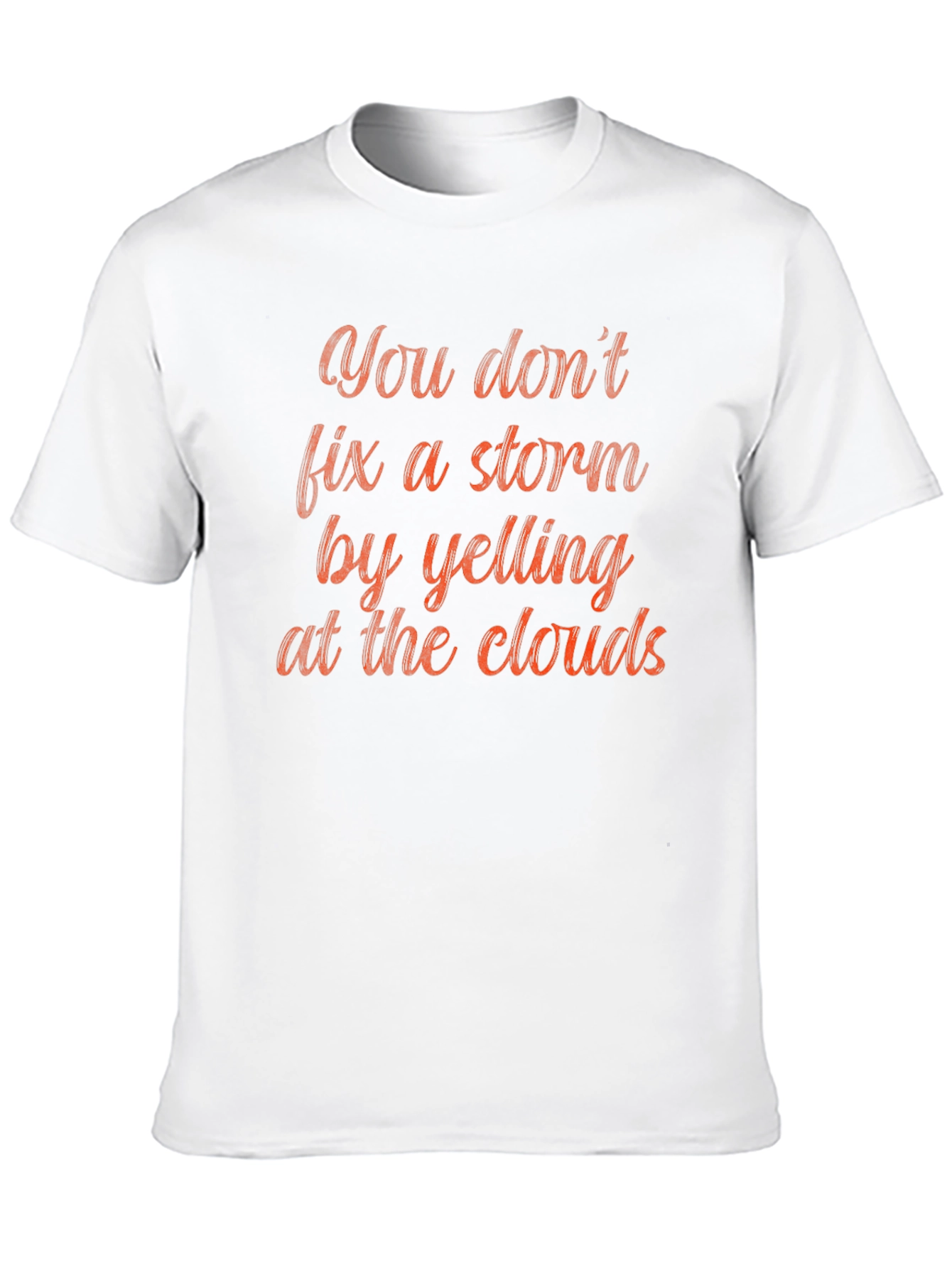 Black Storm Clouds T-Shirt - Don't Yell view 10