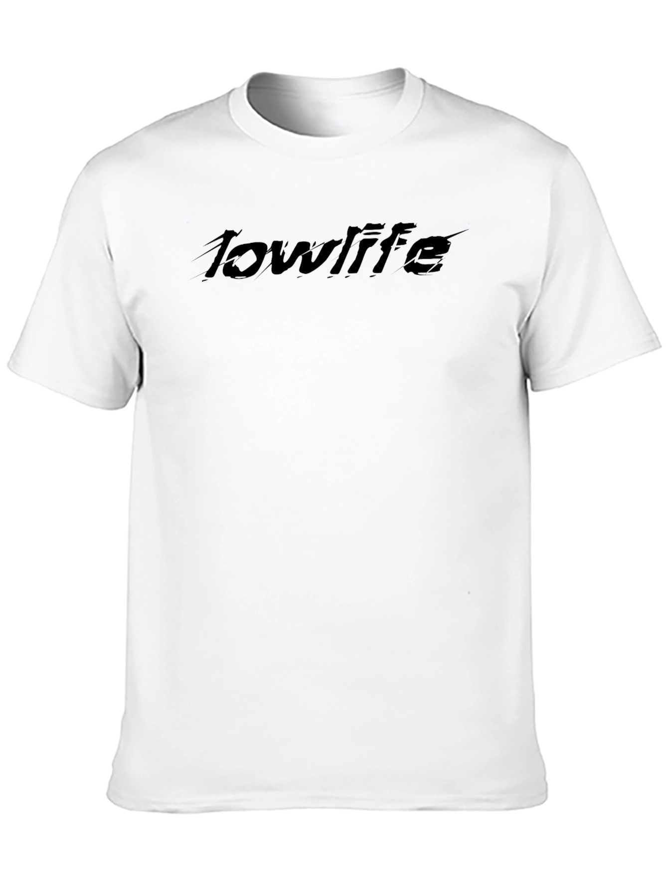 Black Lowlife Graphic Print T-Shirt - Casual Style view 10