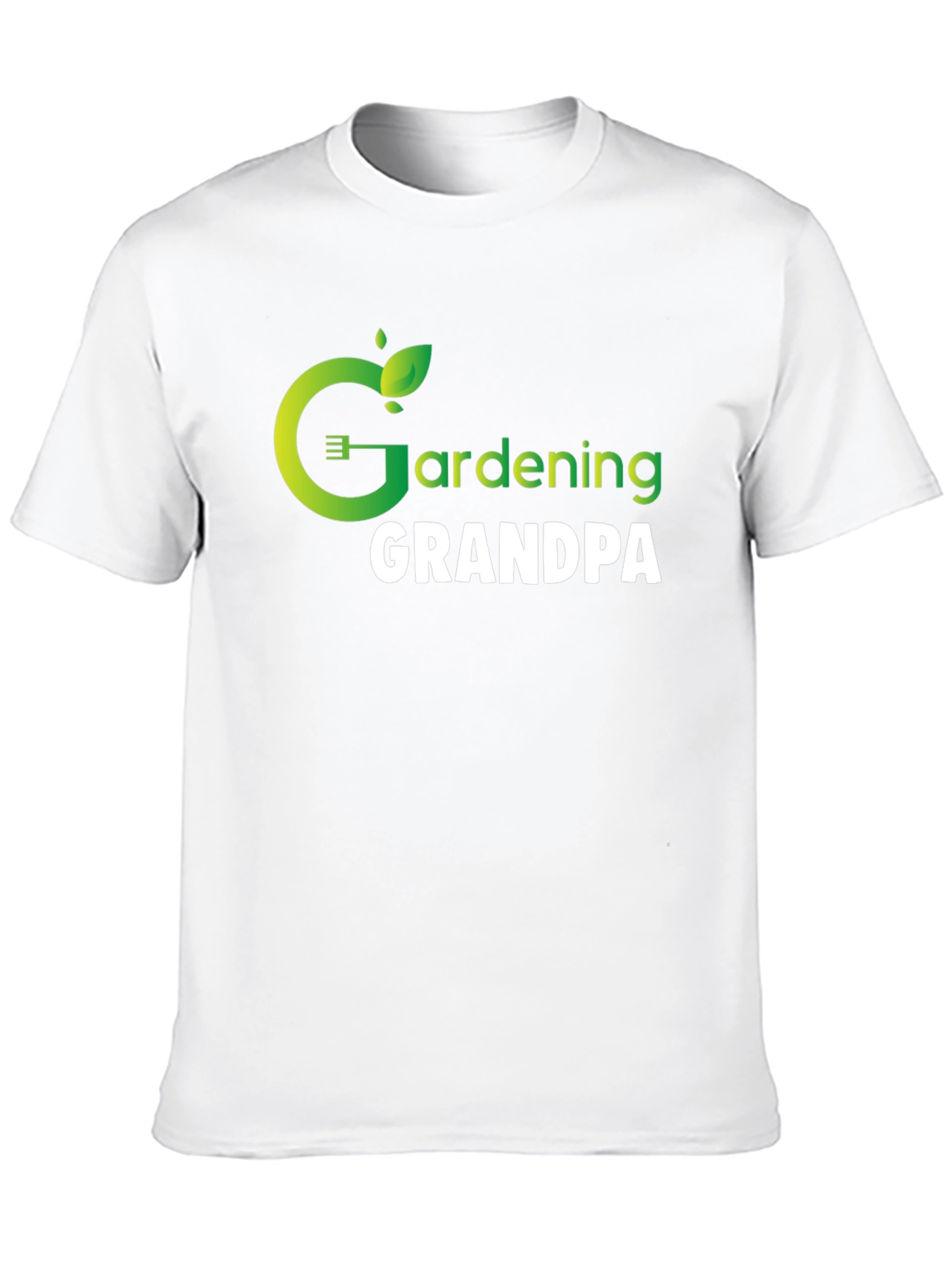 Black Gardening Grandpa Graphic T-Shirt view 10