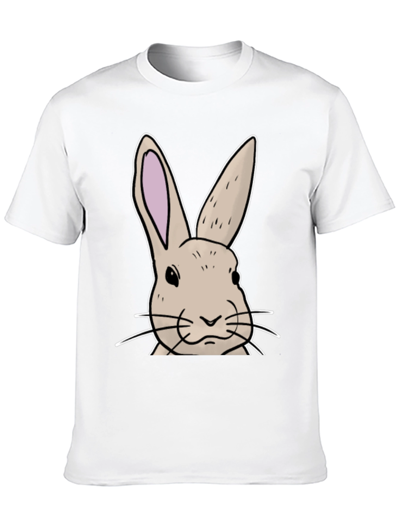 Black Bunny Graphic T-Shirt - Soft Cotton Blend view 10