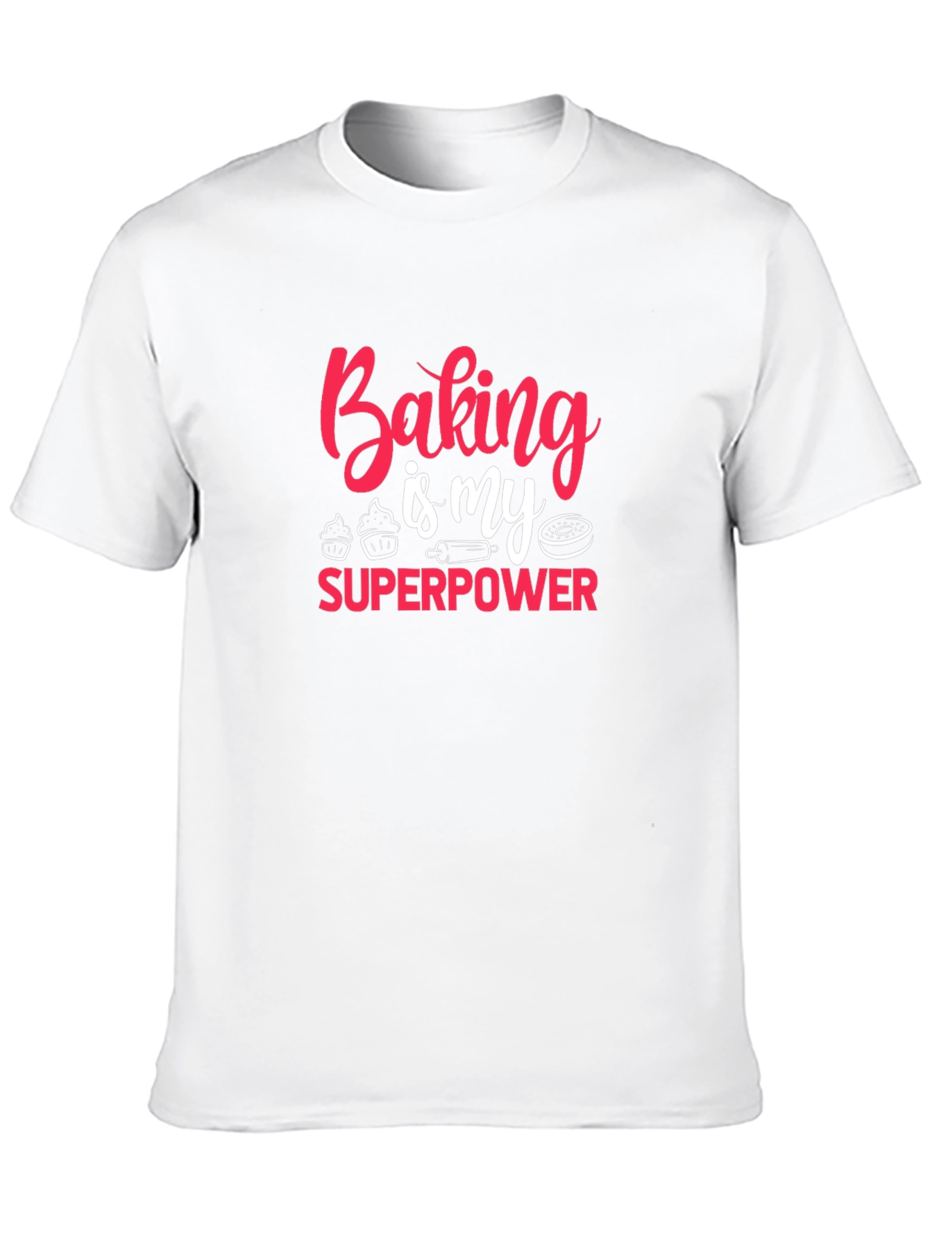 Black Baking is My Superpower T-Shirt view 10