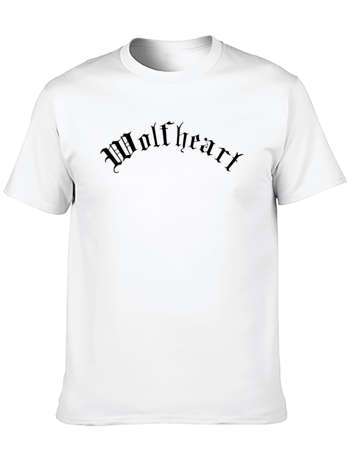 Black Wolfheart Black Graphic Tee - Edgy Style view 10