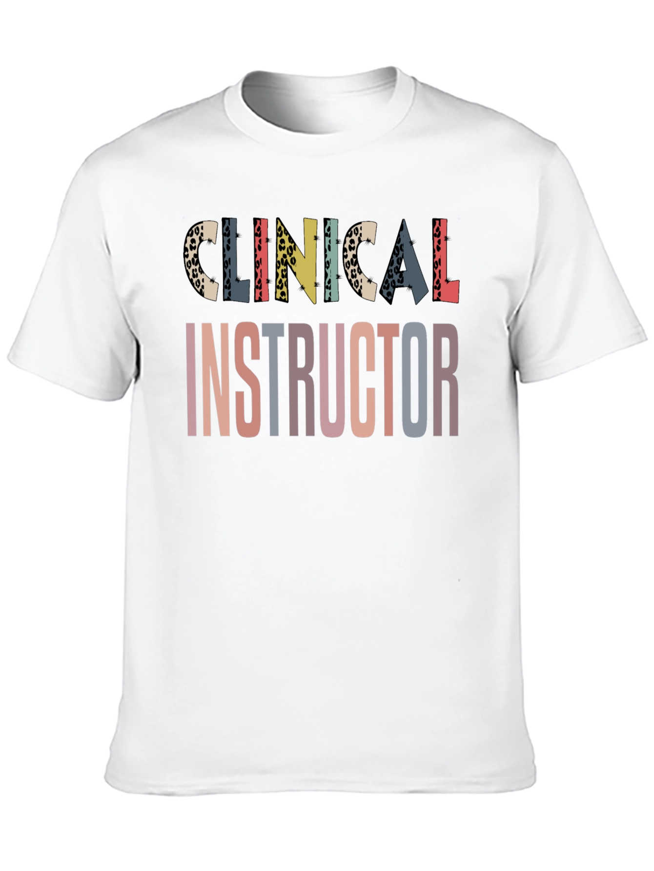 Black Clinical Instructor Graphic Tee view 10