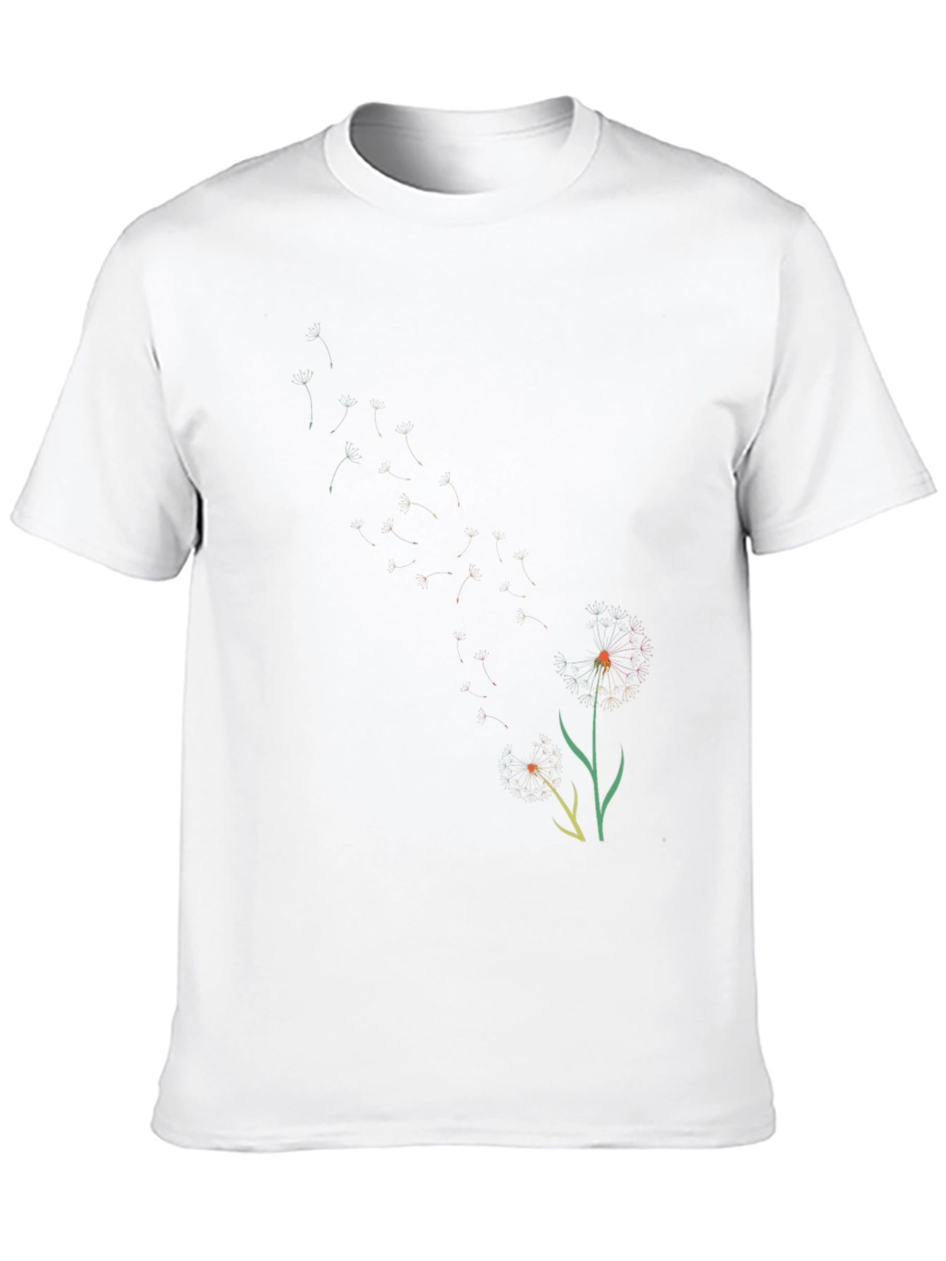 Black Dandelion Wish Black Tee - Casual Comfort view 10