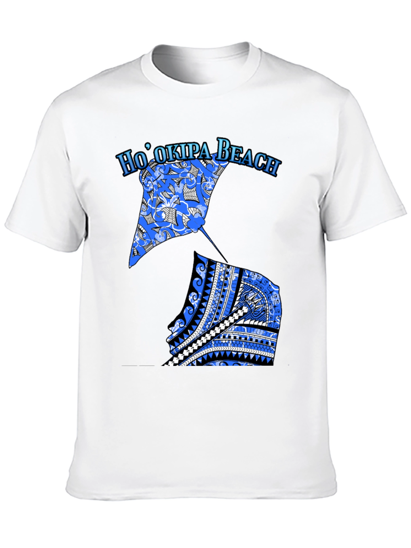 Black Ho'okipa Beach Ray Graphic Tee view 10