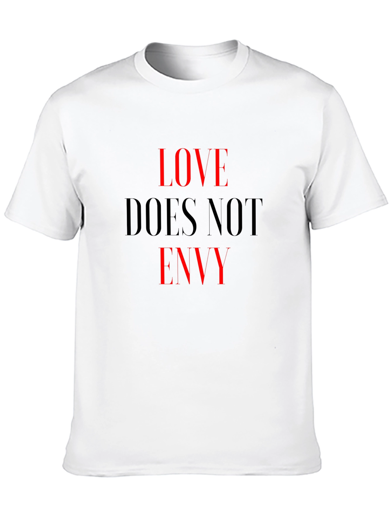 Black Love Does Not Envy Graphic Tee view 10