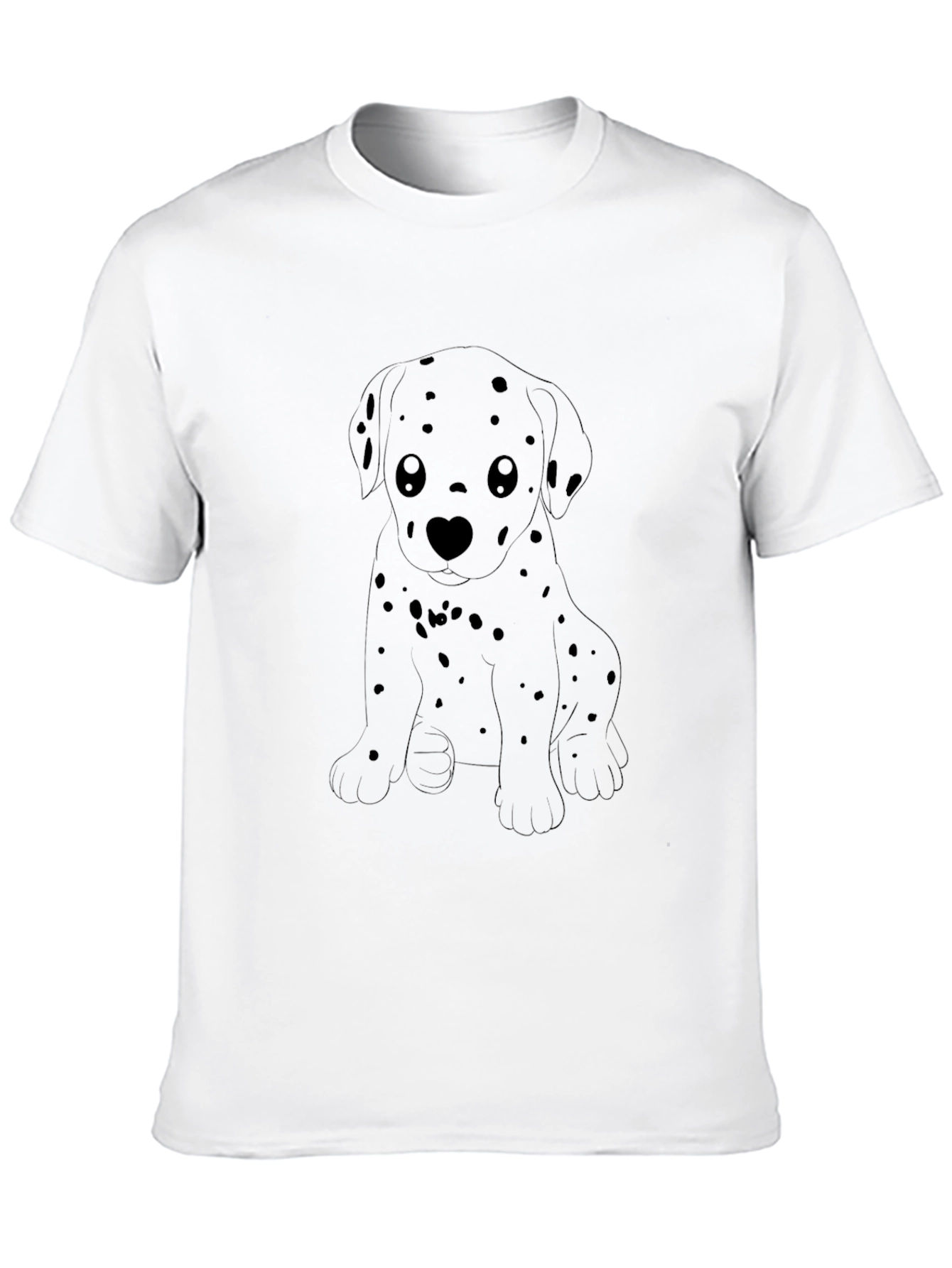 Black Dog Graphic Tee - Soft Cotton Blend view 10