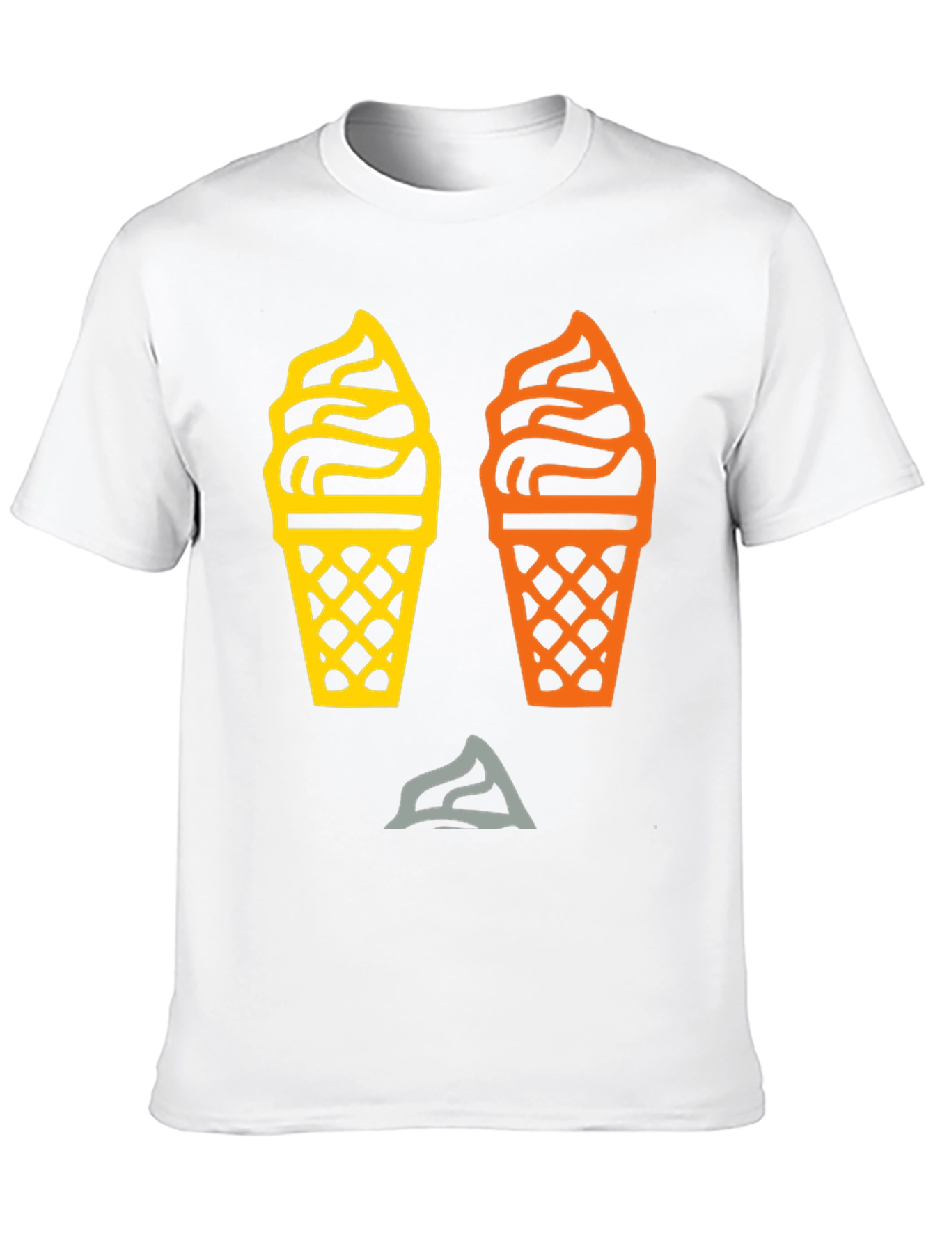 Black Ice Cream Graphic Tee - Sweet Summer Style view 10