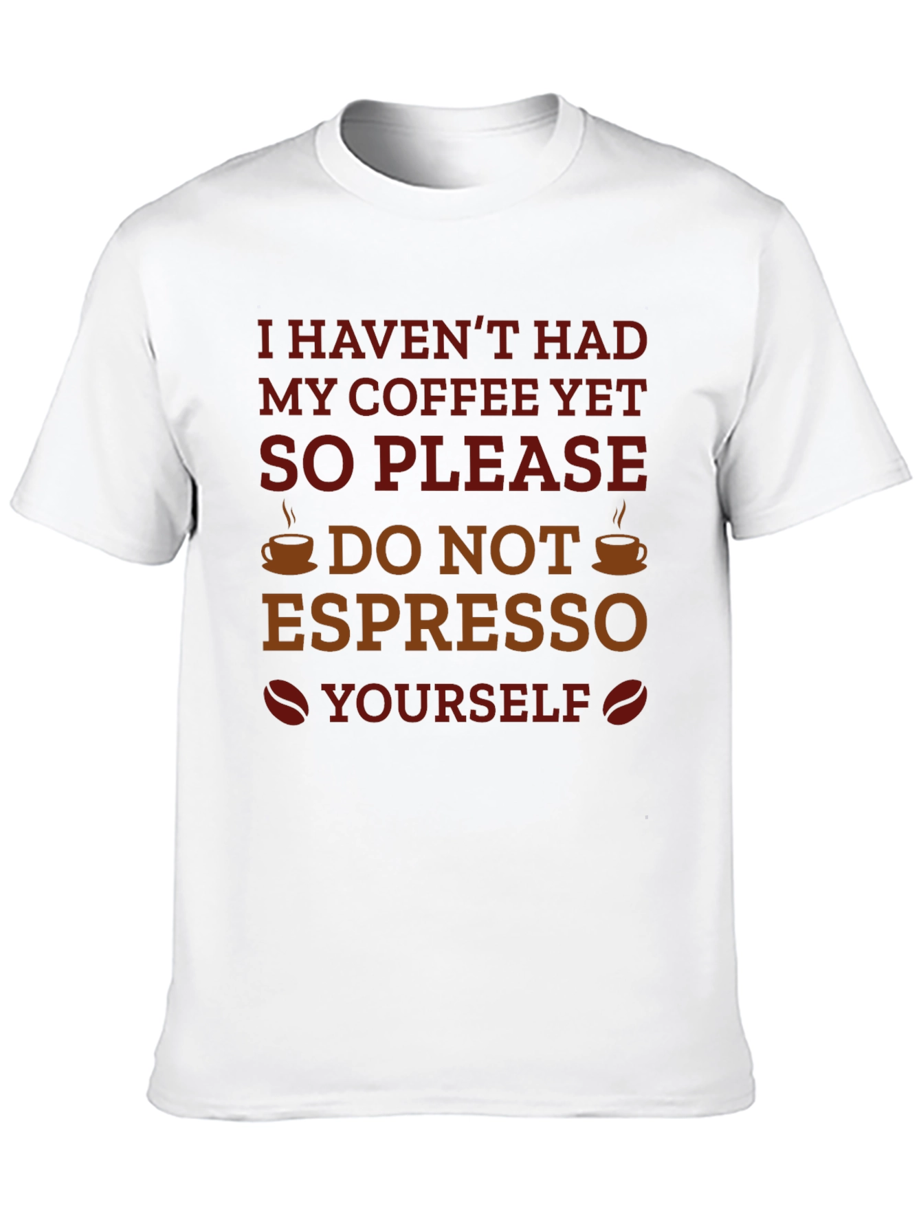 Black Coffee Humor Graphic T-Shirt - Espresso Yourself view 10