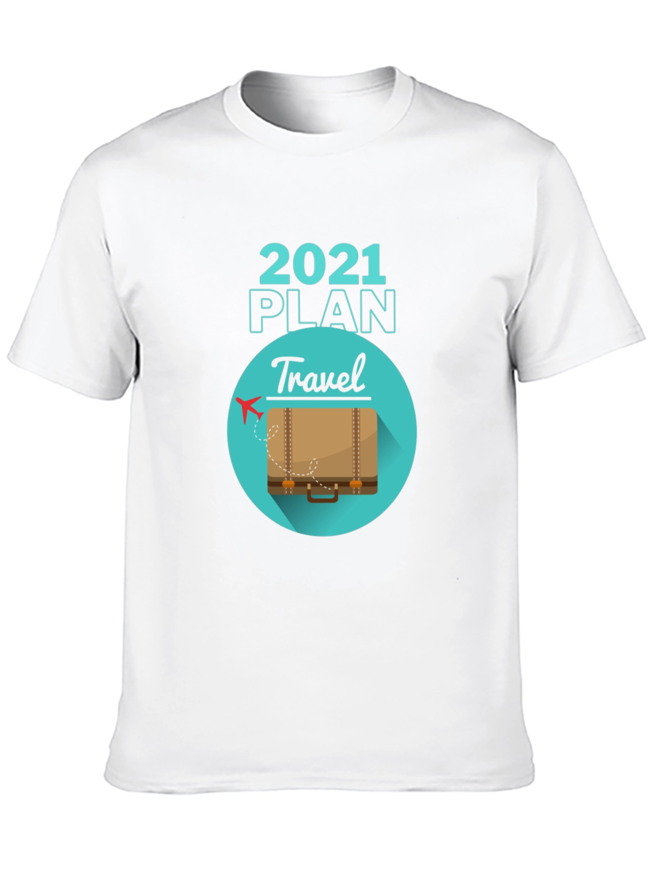Black 2021 Travel Plan T-Shirt view 10