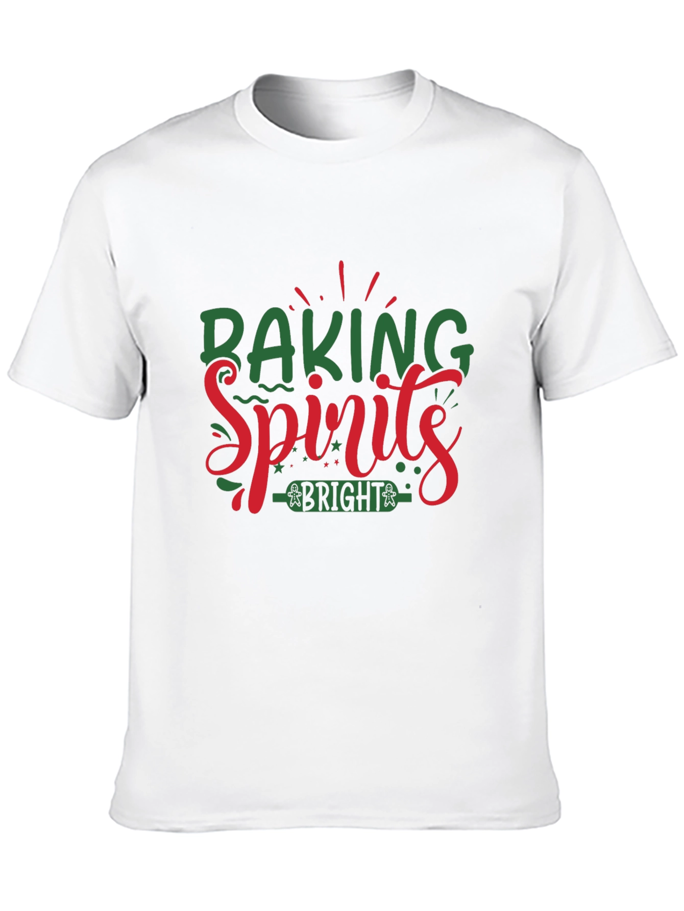 Baking Spirits Bright Holiday T-Shirt - 10