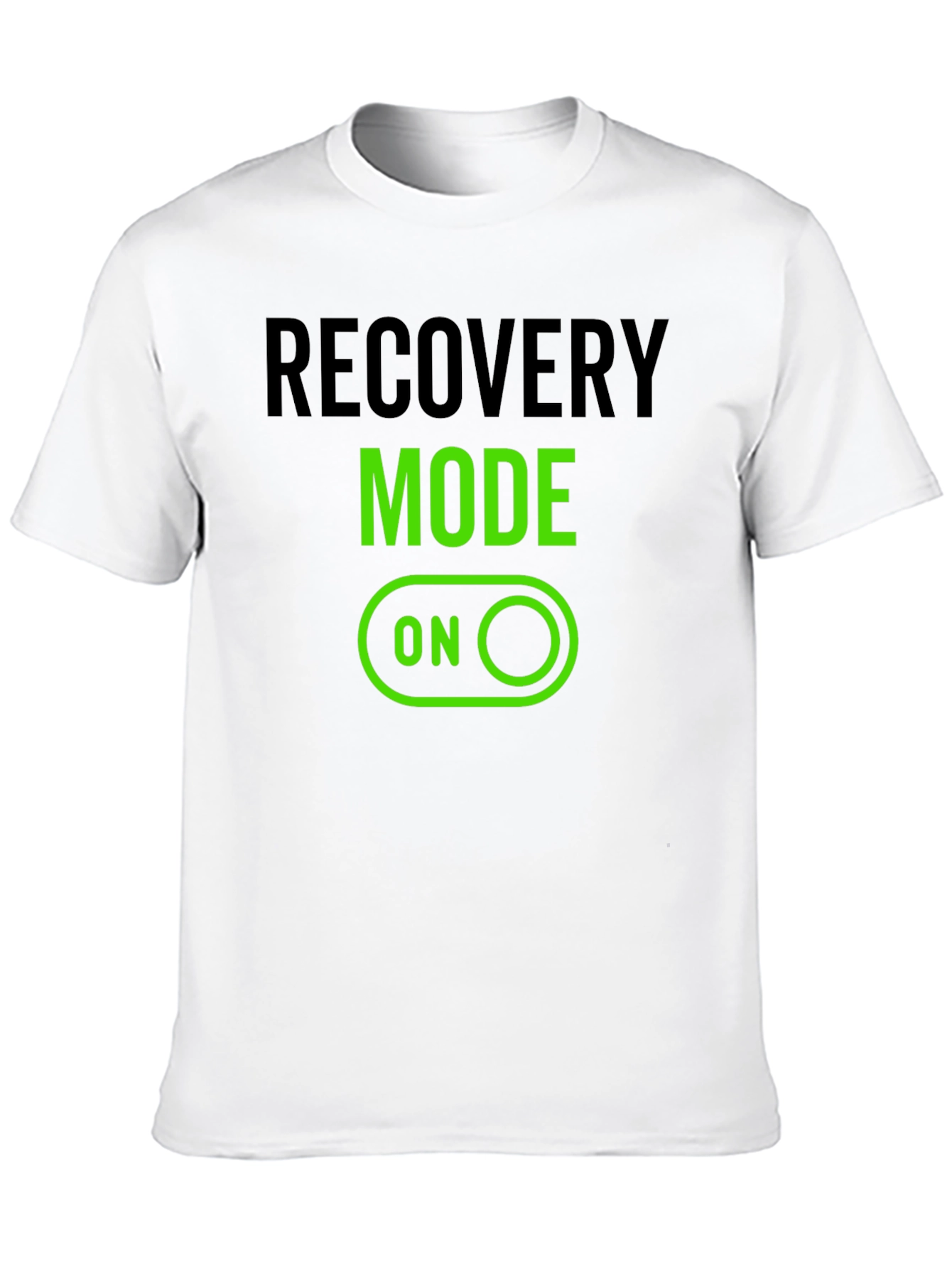 Black Recovery Mode ON Graphic T-Shirt view 10