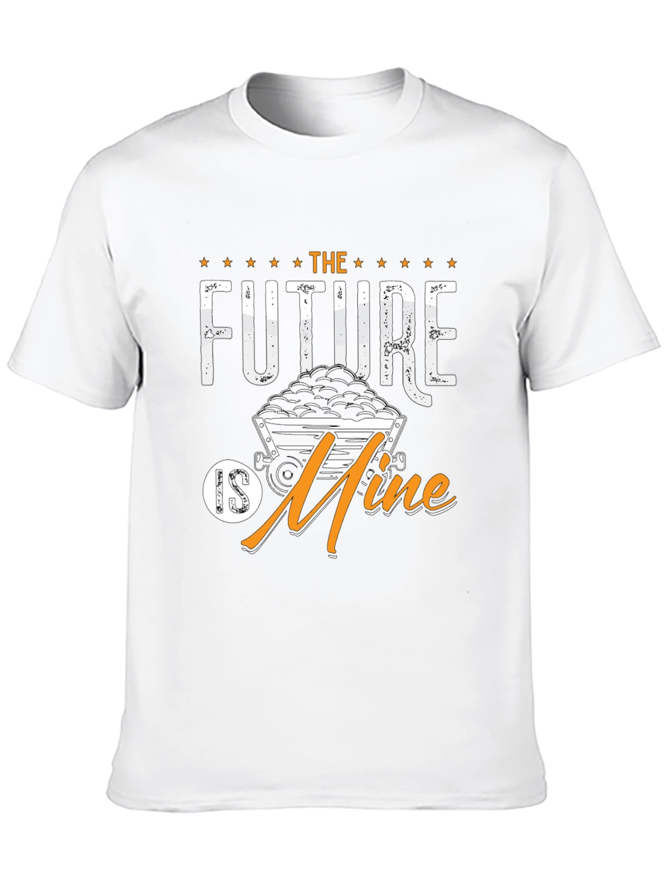 Black The Future is Mine Graphic T-Shirt view 10