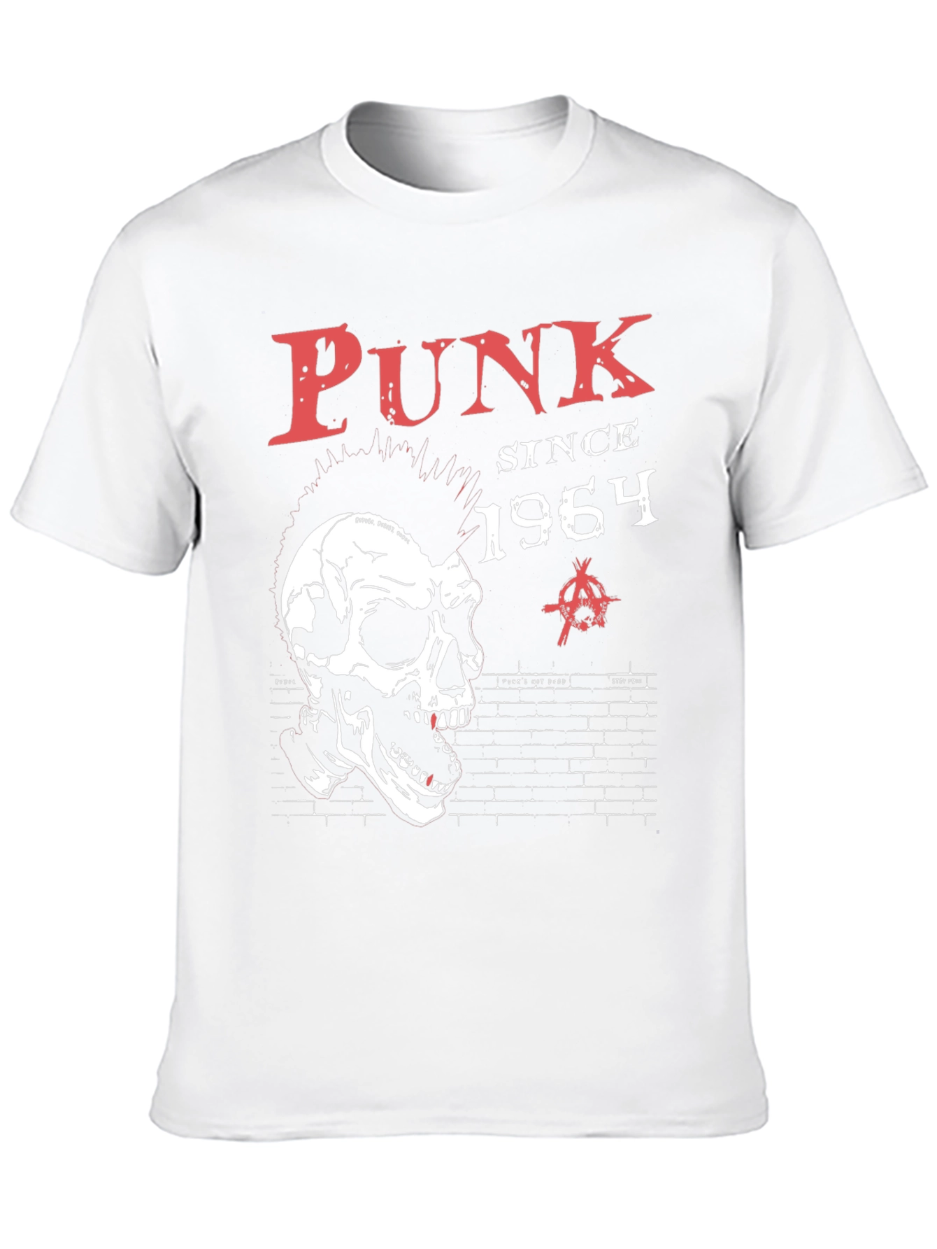 Black Punk Since 1964 Graphic T-Shirt view 10