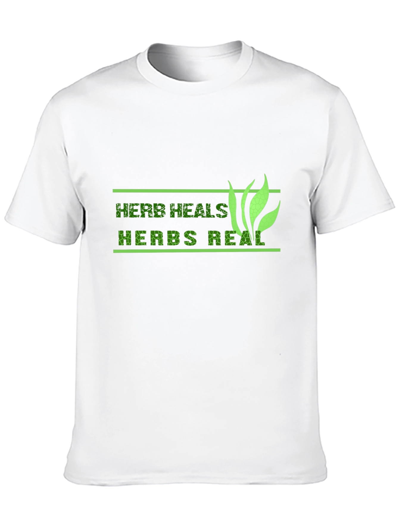 Black Herb Heals Black Graphic Tee view 10