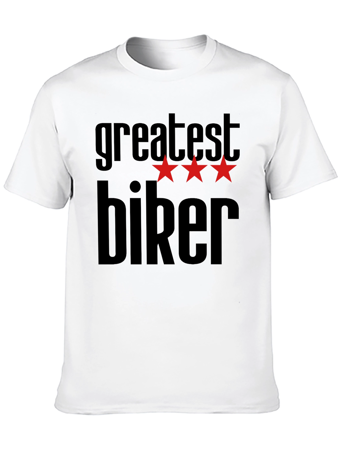 Black Greatest Biker T-Shirt - Bold Graphic Tee view 10