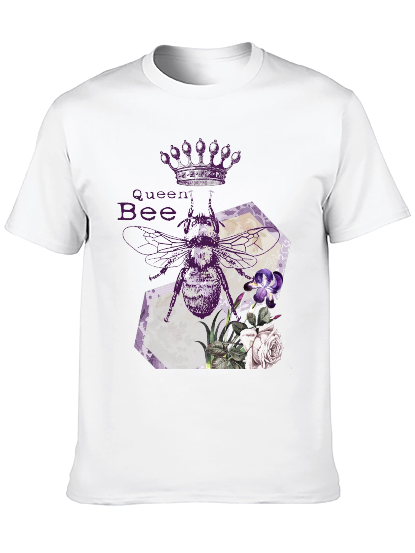 Black Queen Bee Graphic Tee - Stylish Black T-Shirt view 10