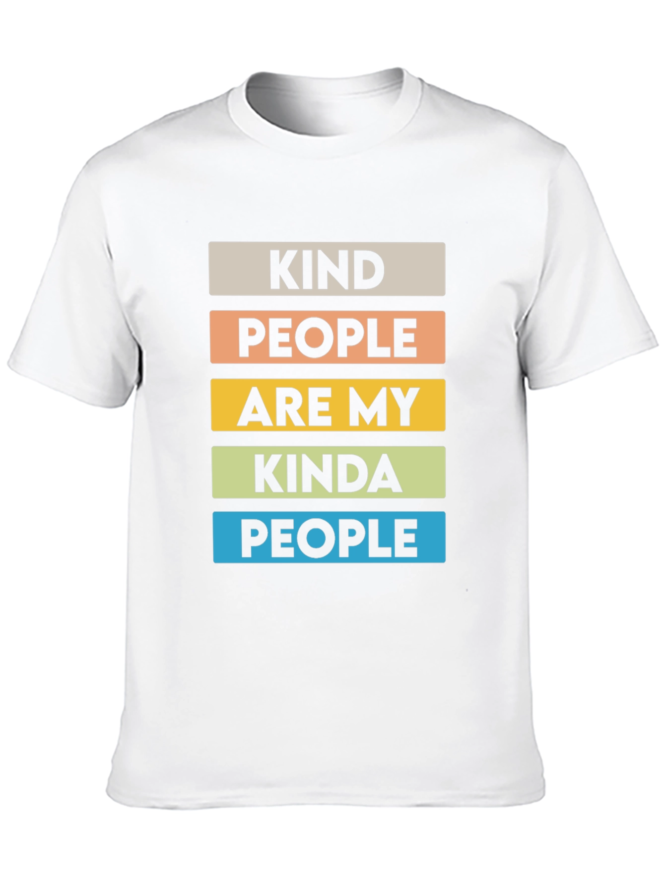 Black Kind People Graphic Tee - Positive Vibes T-Shirt view 10