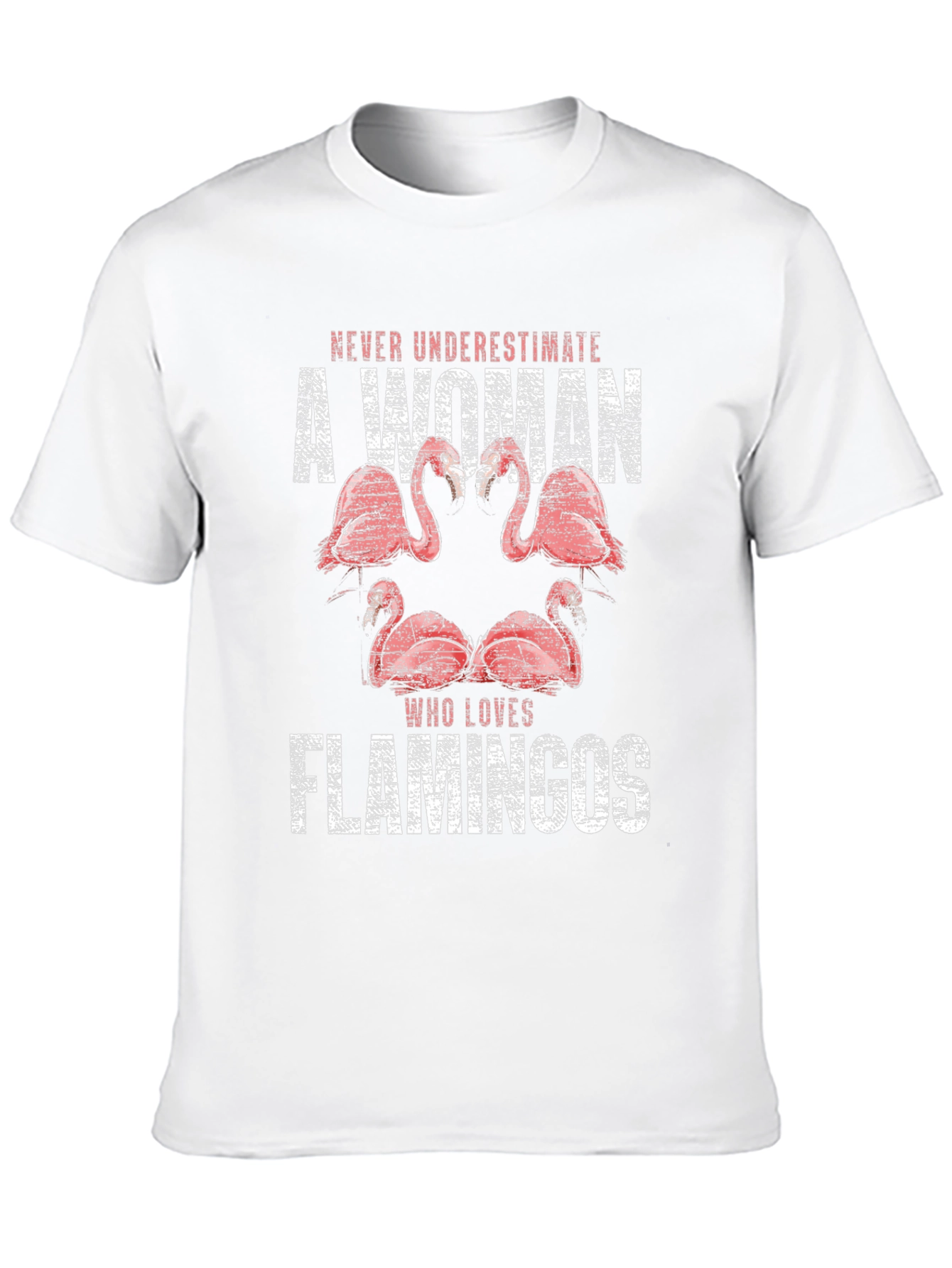 Black Flamingo Lover Graphic Tee - Never Underestimate view 10
