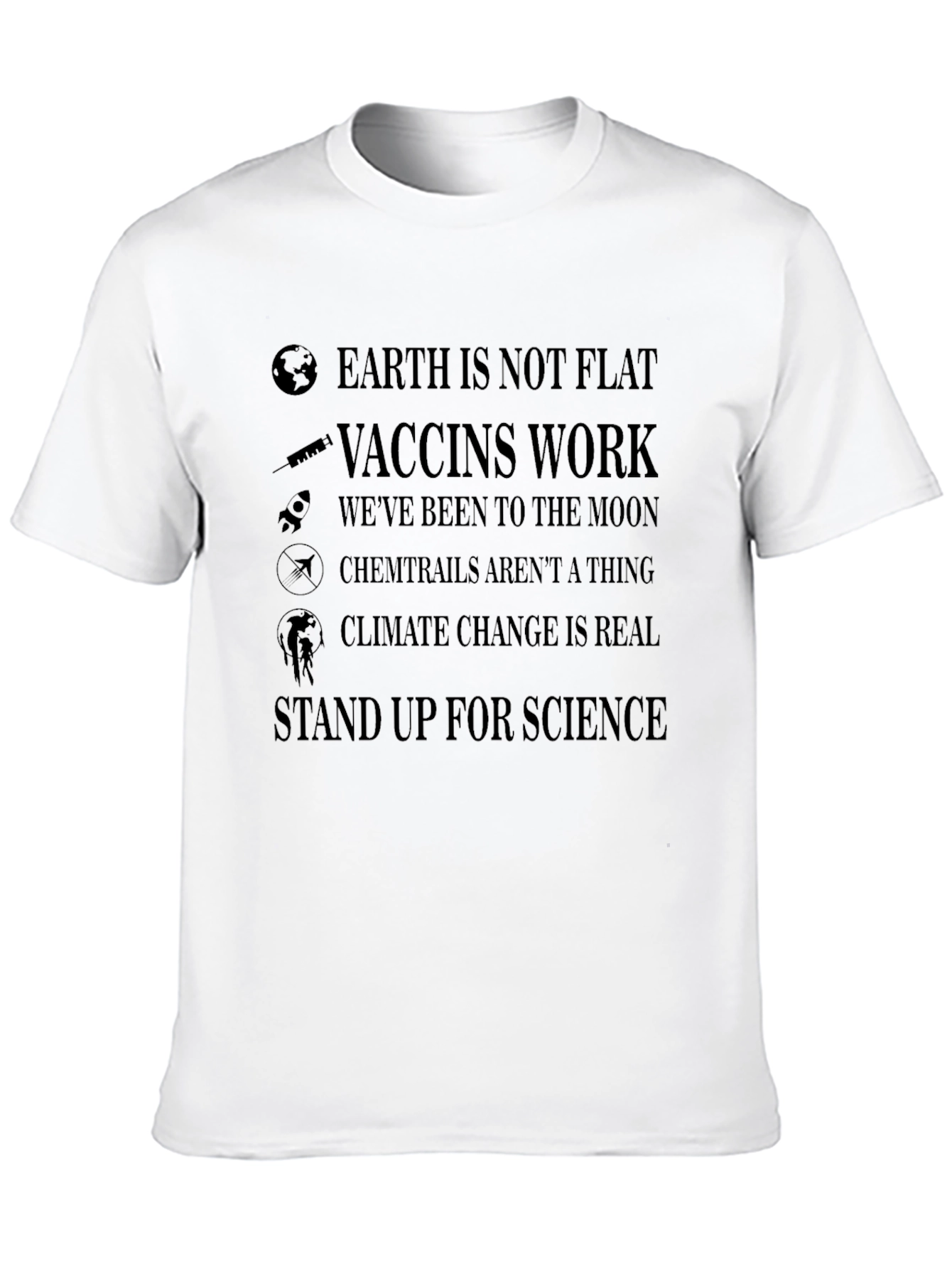 Black Science Matters T-Shirt: Earth, Vaccines, Climate view 10