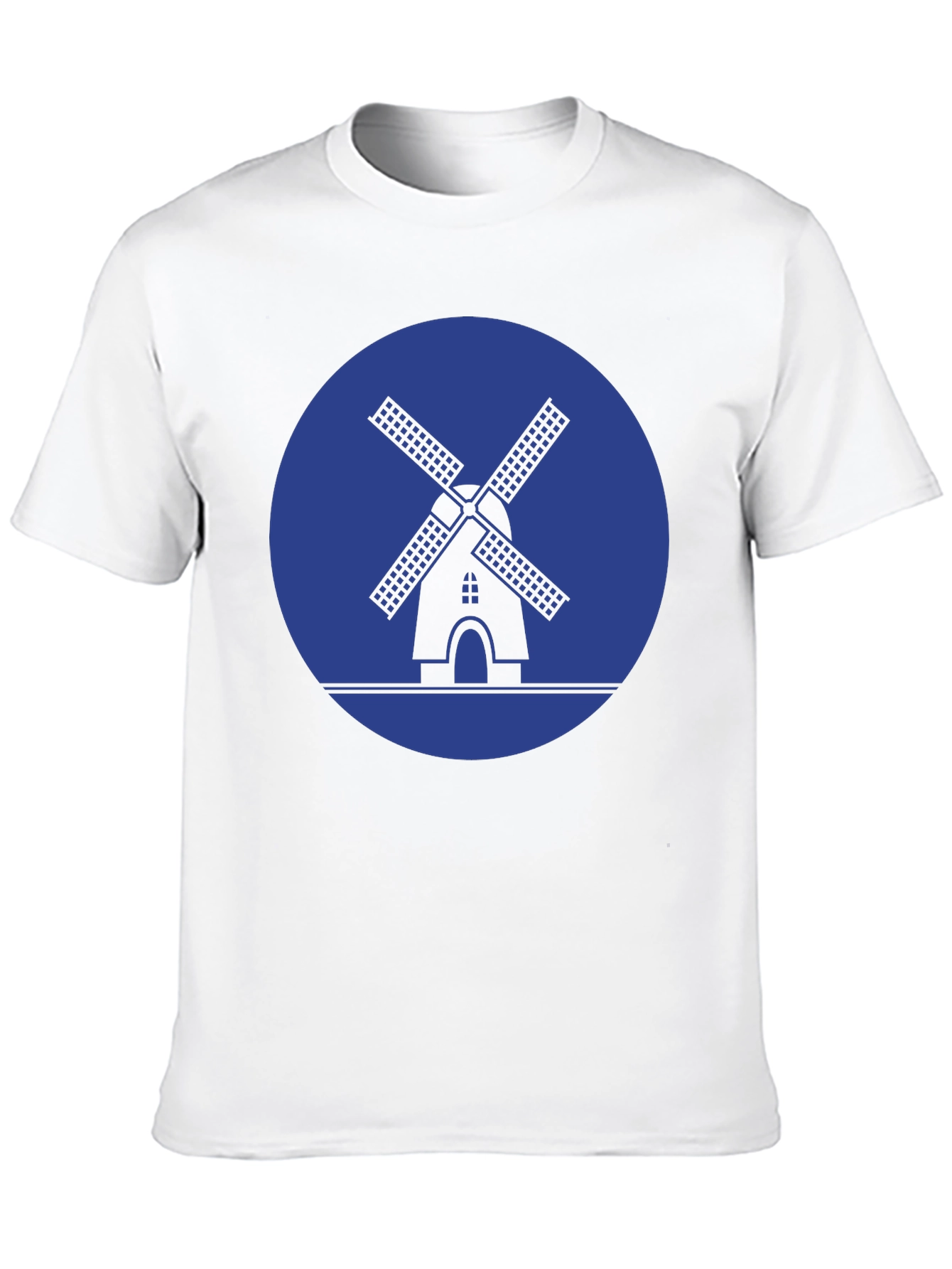 Black Windmill Graphic Tee - Stylish Casual Wear view 10