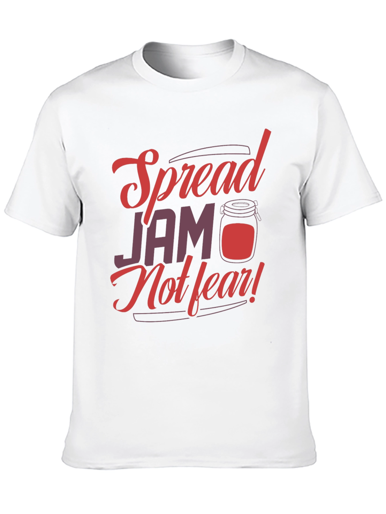 Black Spread Jam Not Fear Graphic Tee view 10