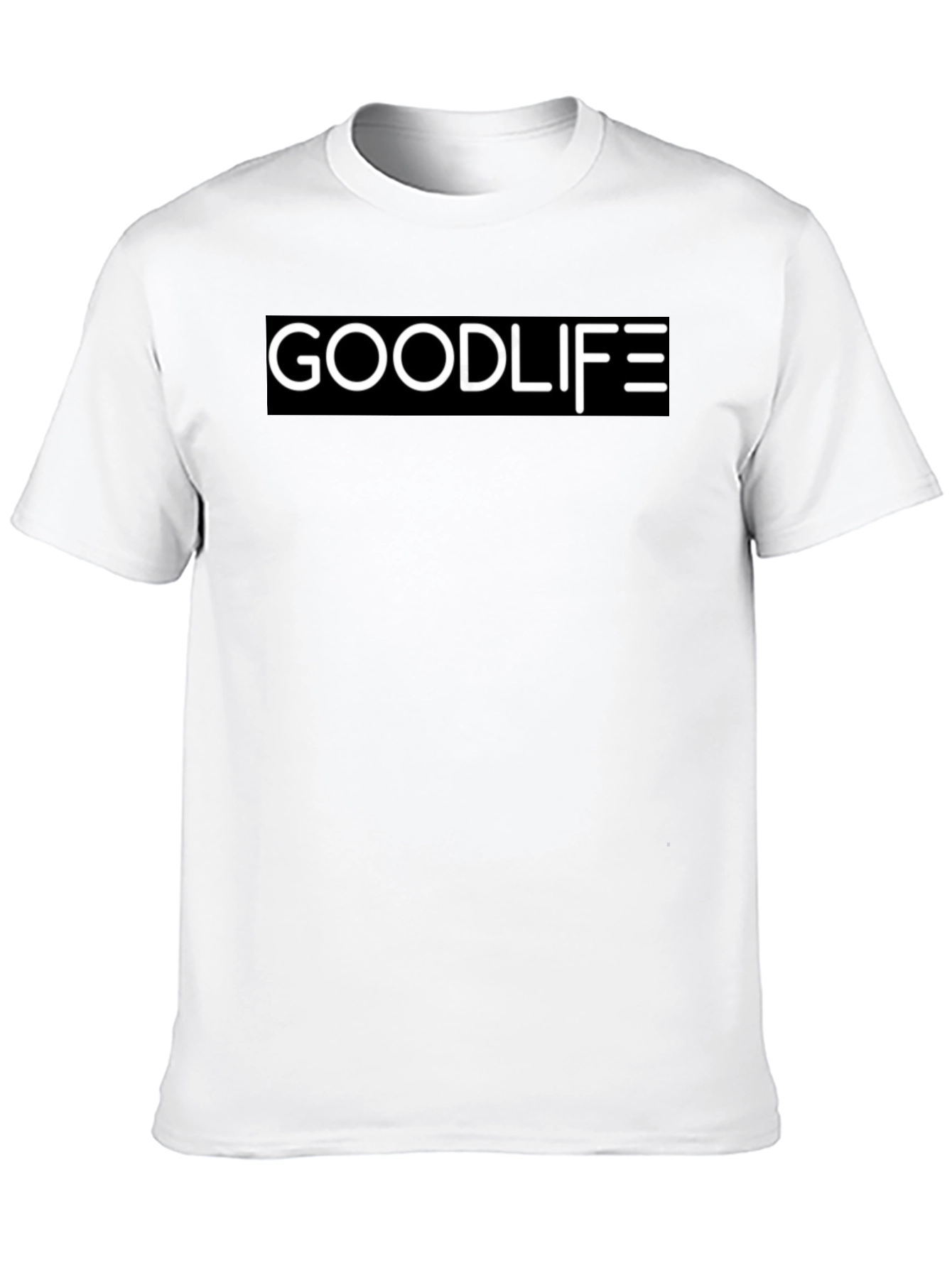 Black Goodlife Graphic Black T-Shirt - Stylish Everyday Wear view 10